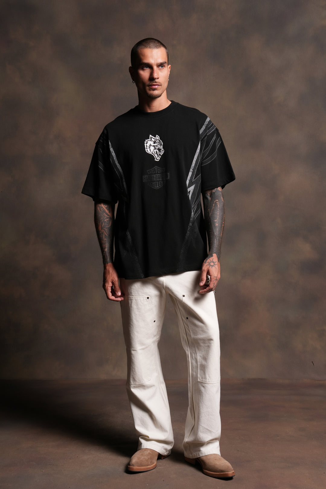 Iron Sakura Premium Tee in Black