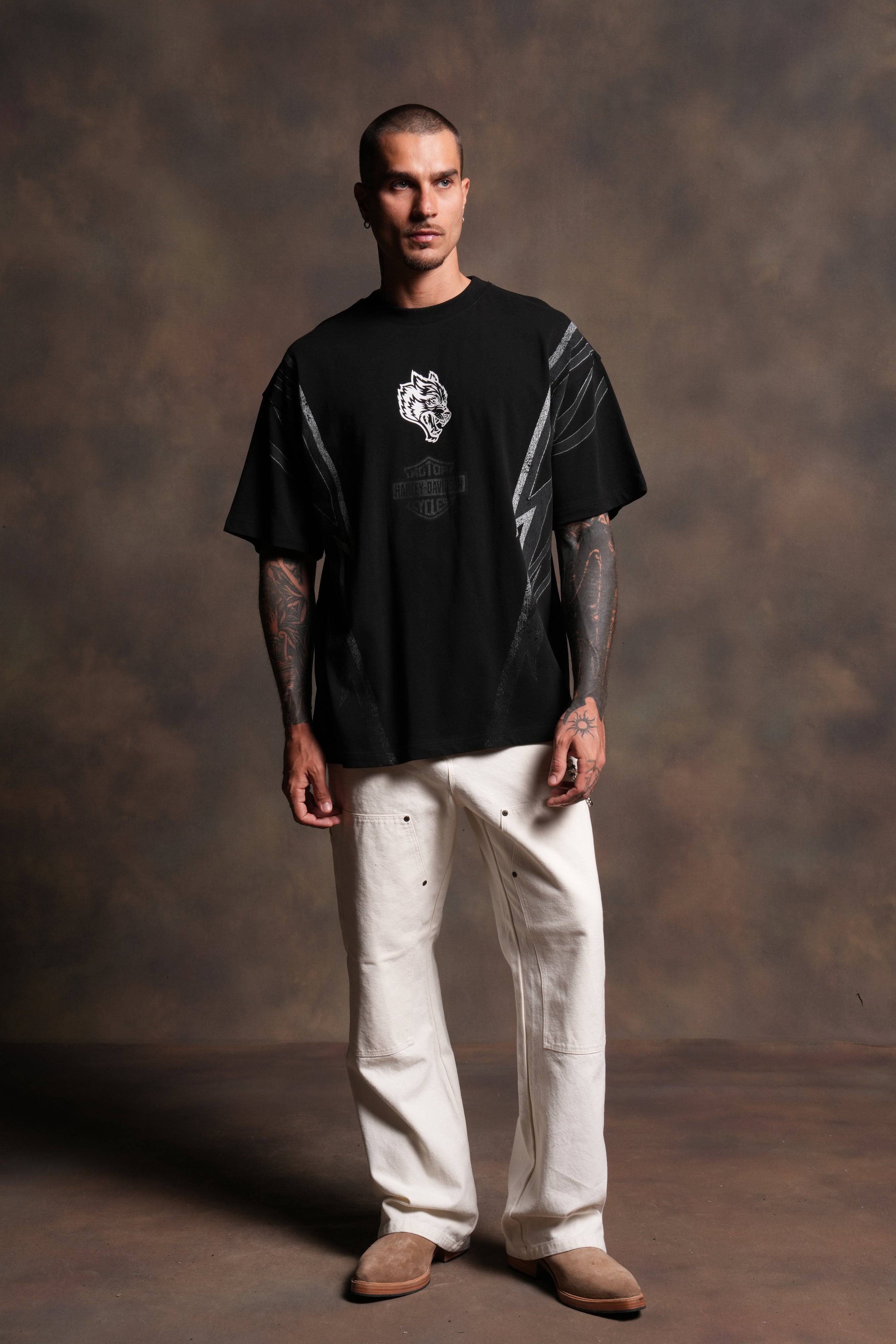 Iron Sakura Premium Tee in Black