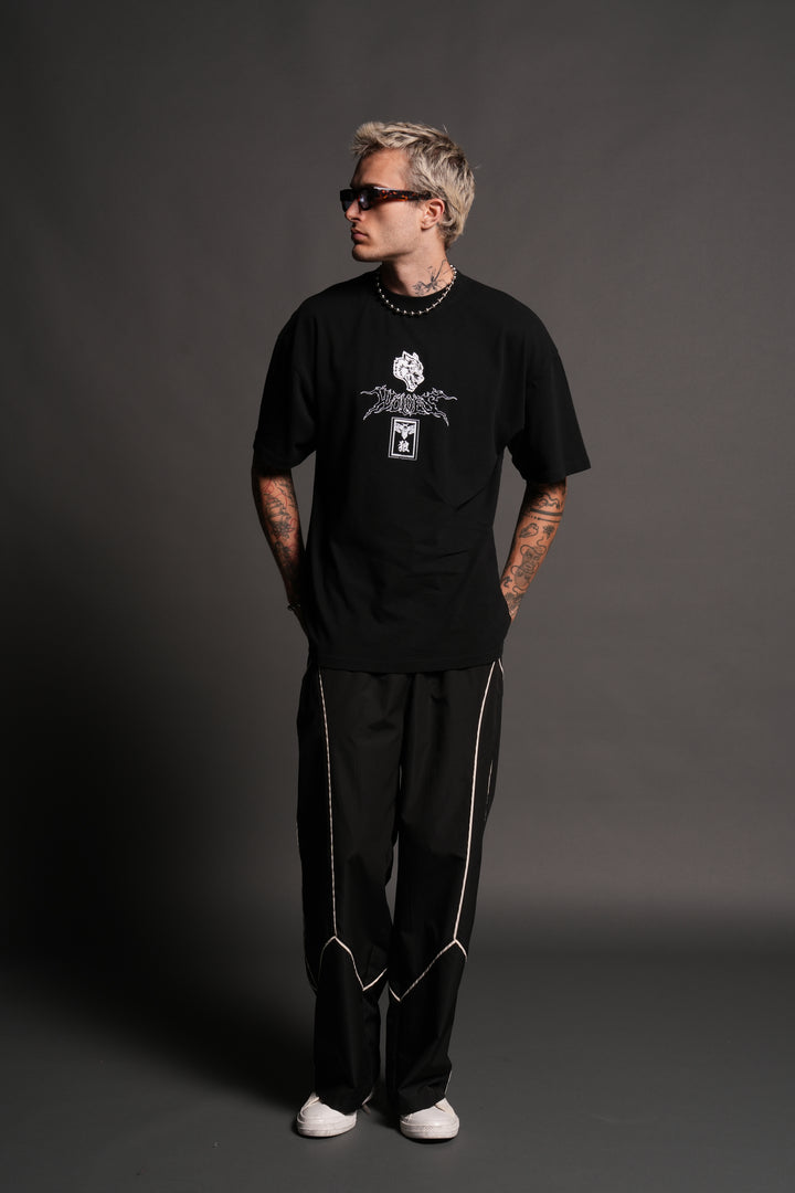 Darc Fury Premium Oversized Tee in Black