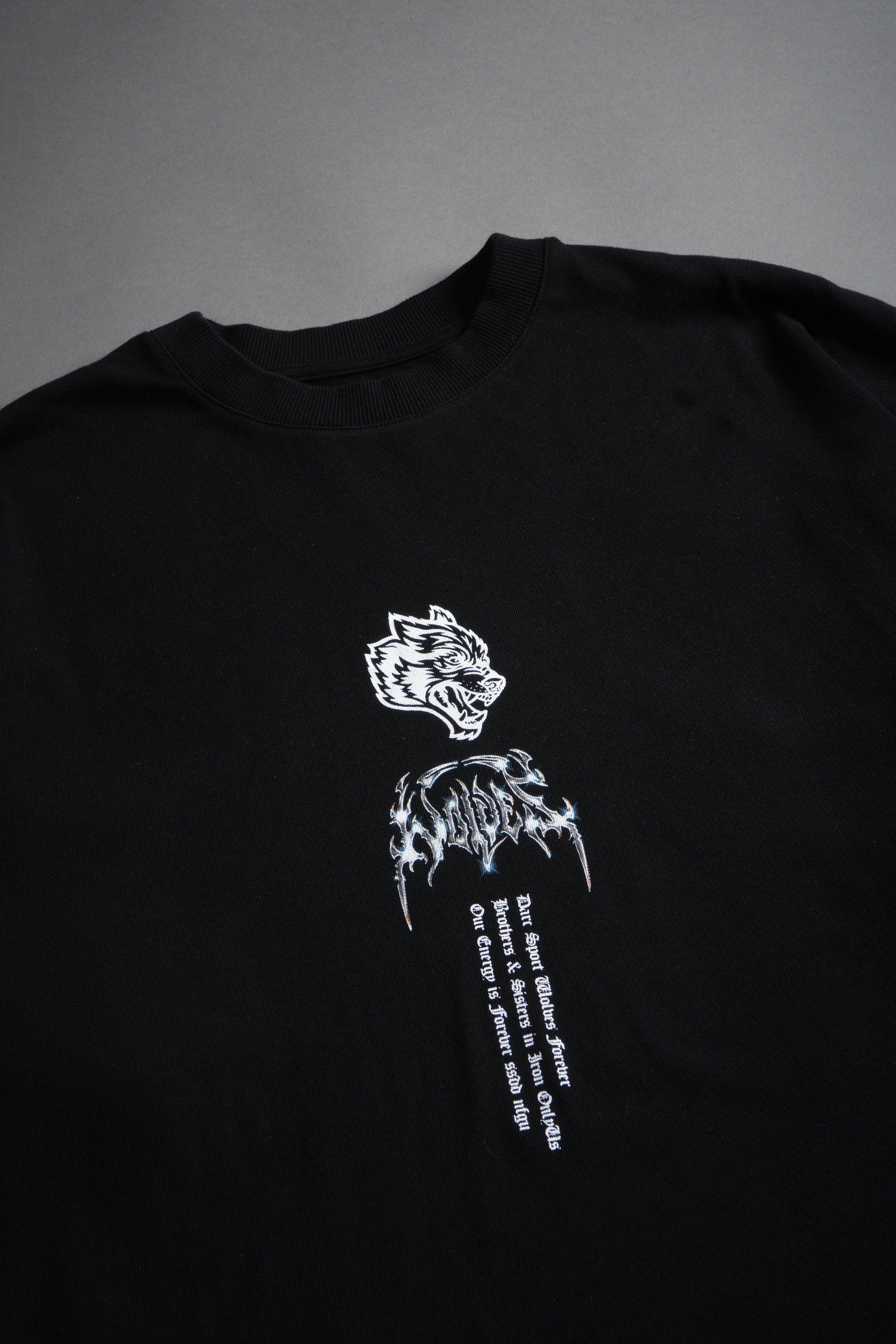 Darc Future "Premium" Oversized Tee in Black