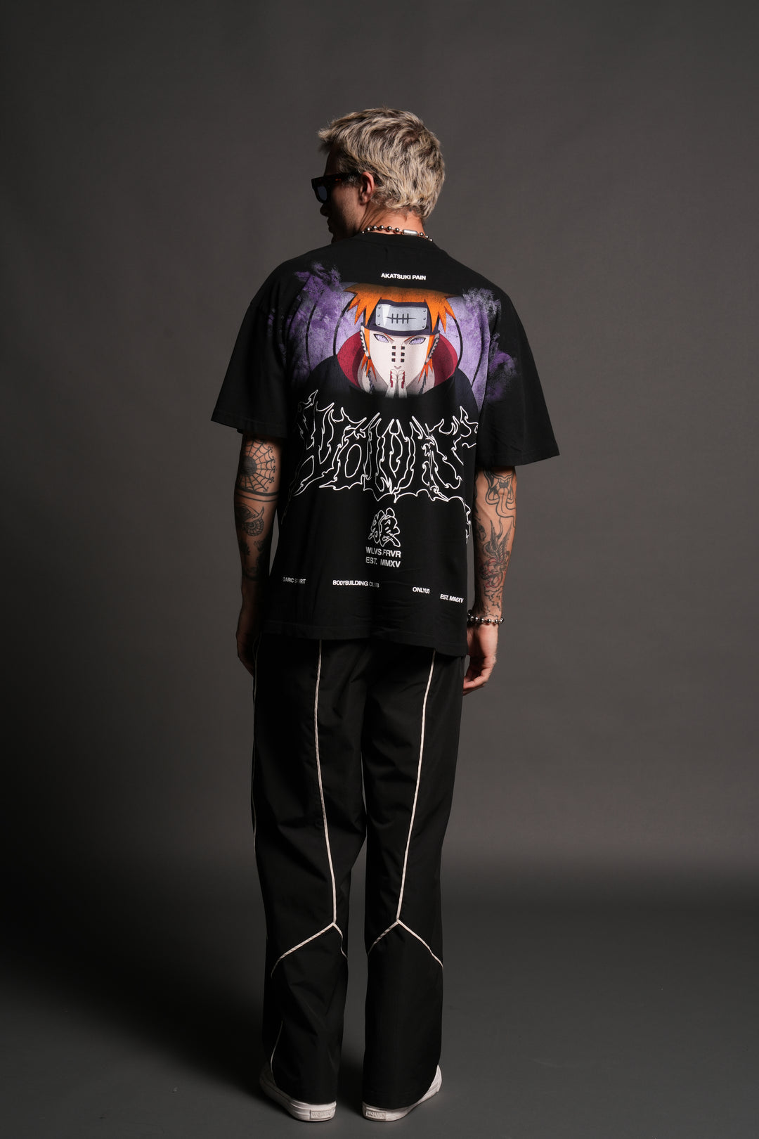 Darc Fury Premium Oversized Tee in Black