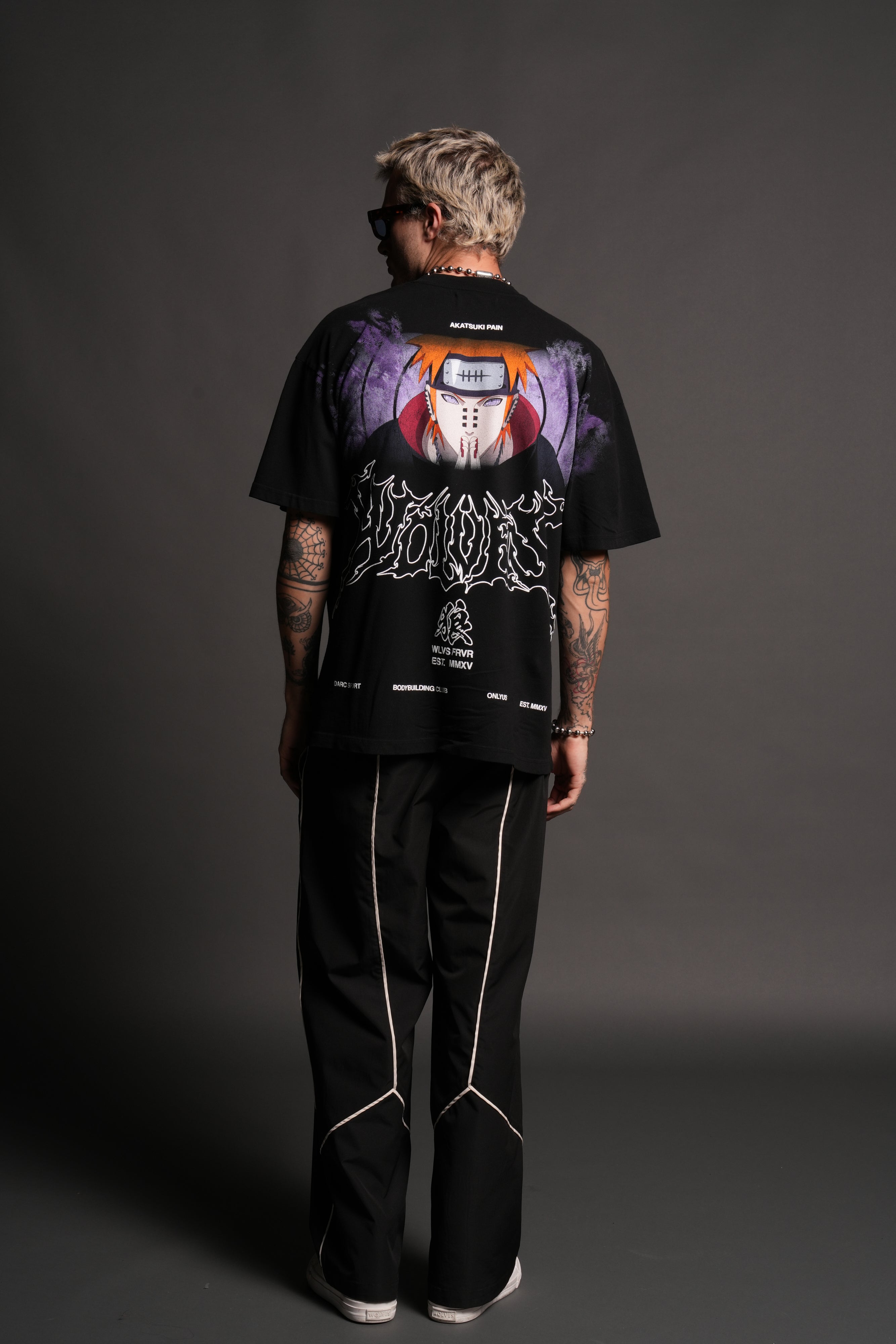 Darc Fury Premium Oversized Tee in Black