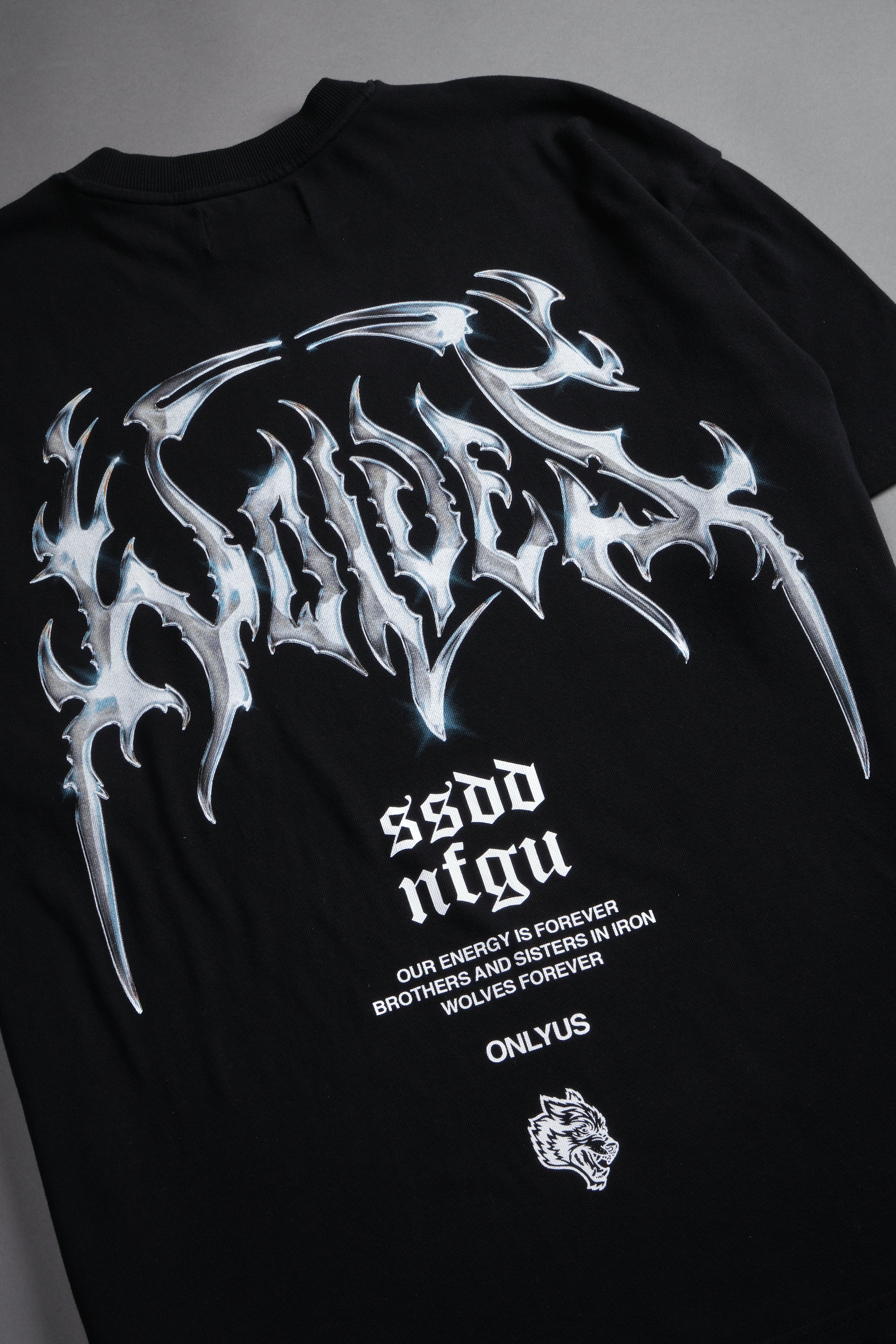 Darc Future "Premium" Oversized Tee in Black