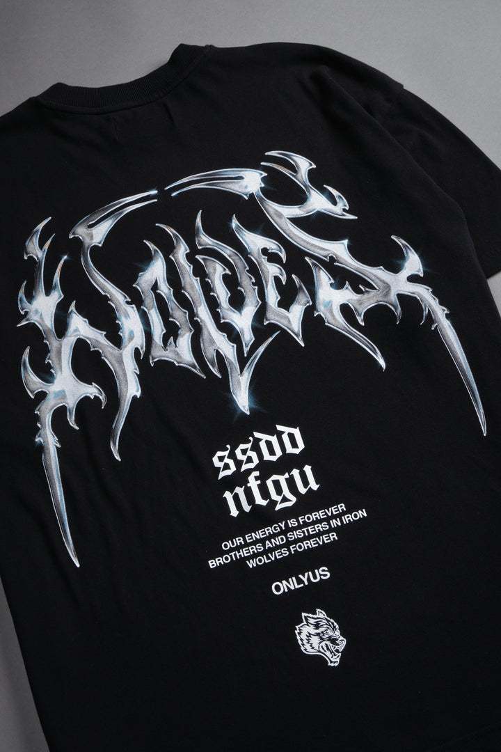 Darc Future "Premium" Oversized Tee in Black