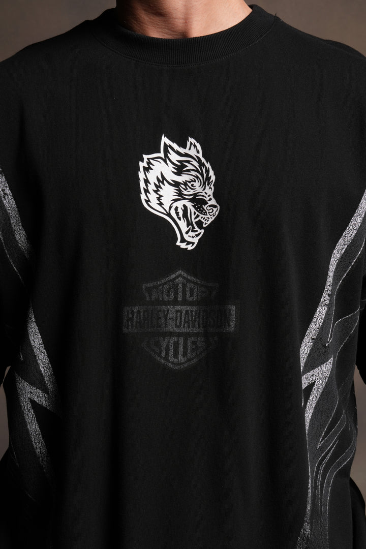 Iron Sakura Premium Tee in Black