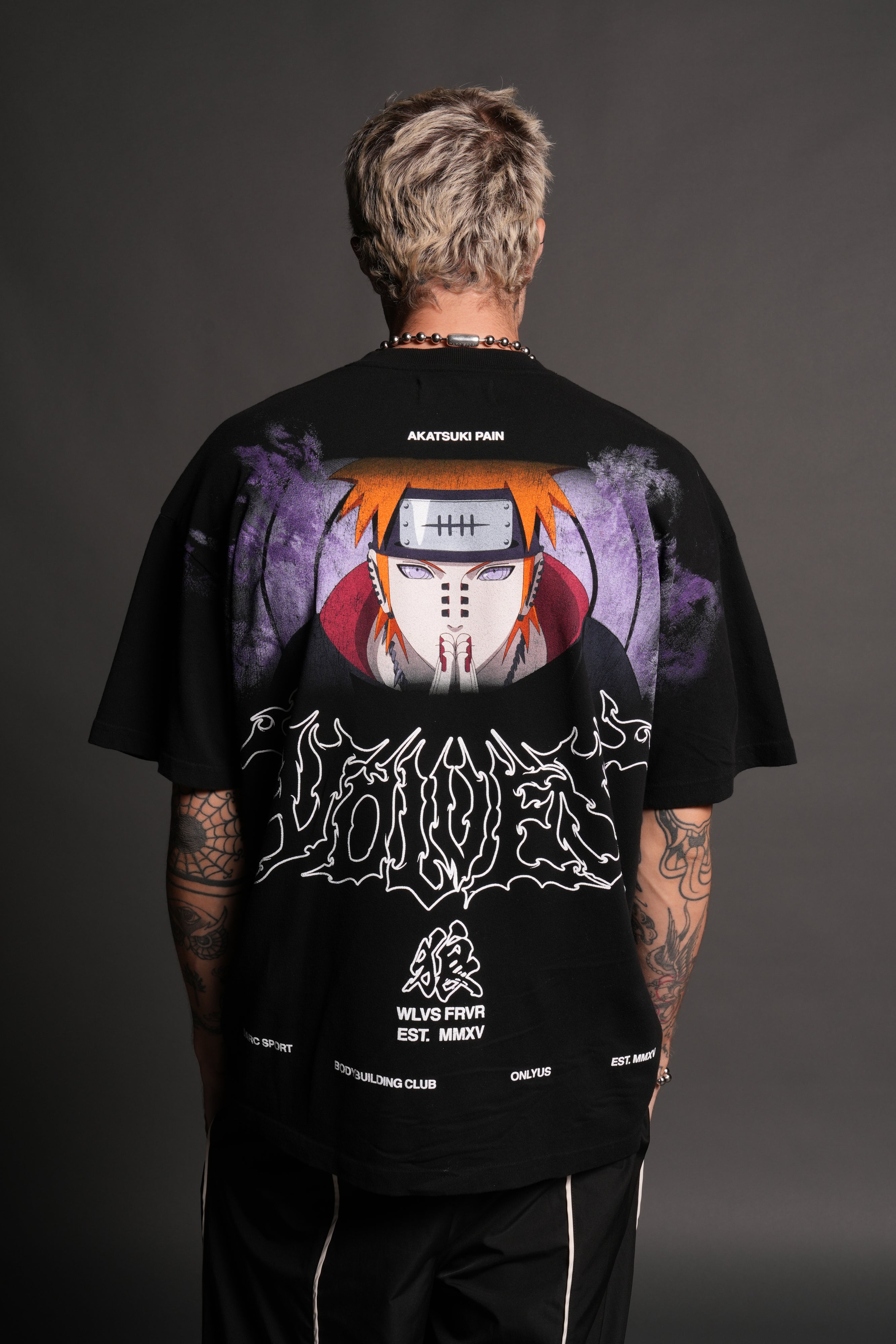 Darc Fury Premium Oversized Tee in Black