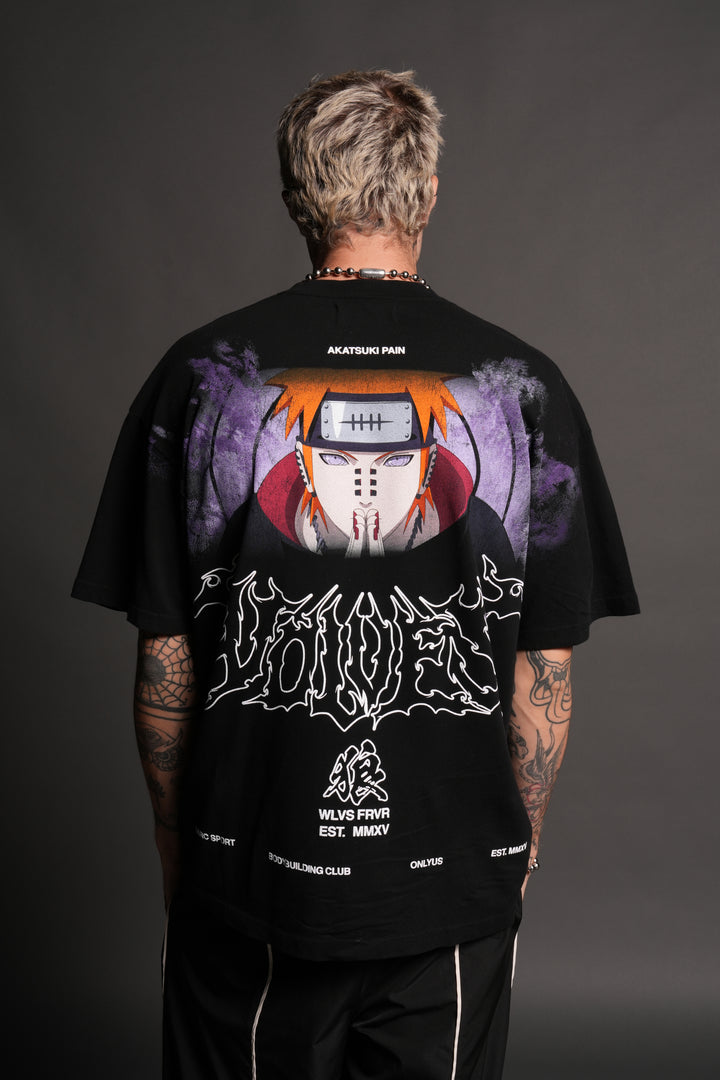 Darc Fury Premium Oversized Tee in Black