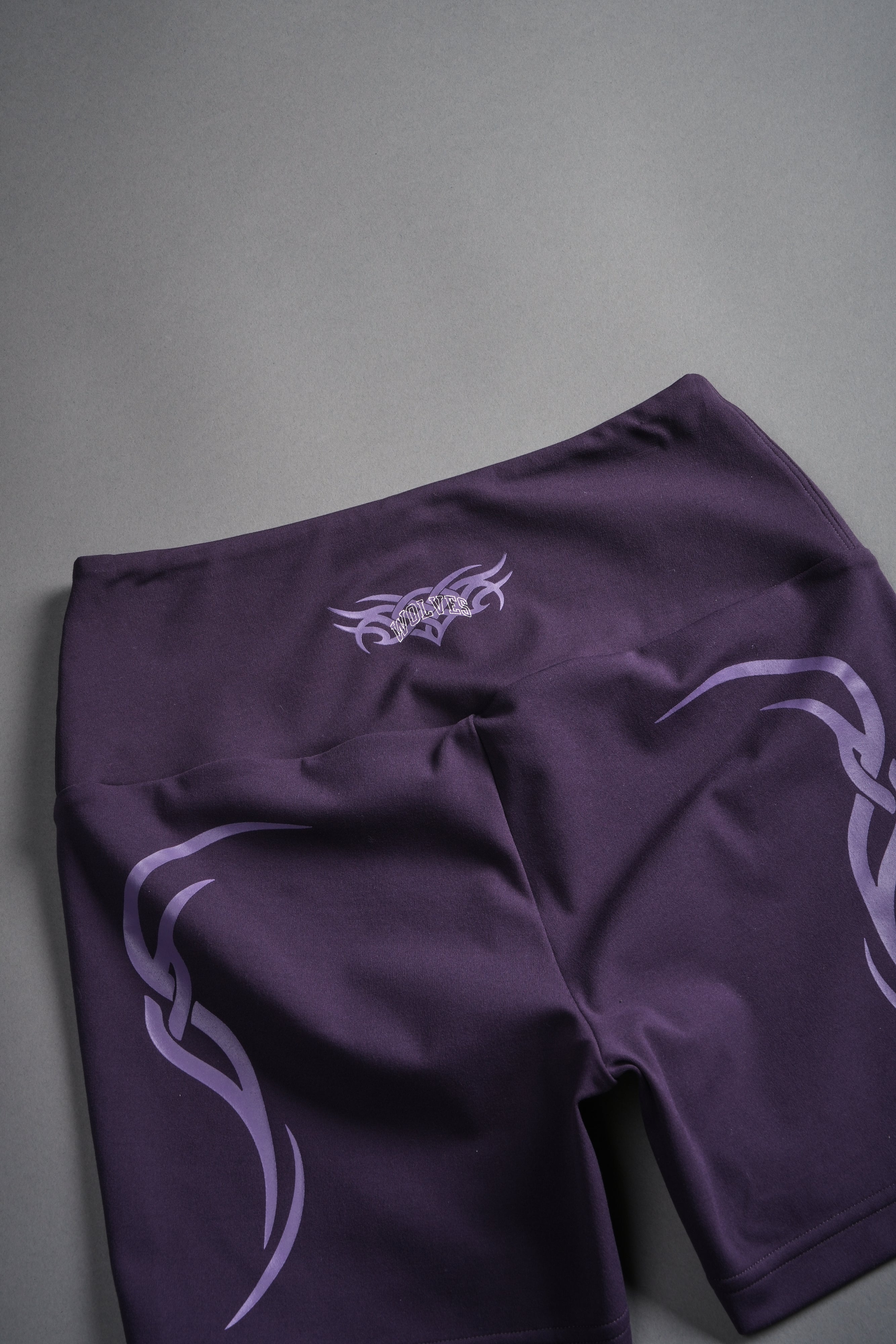 Dual Finite Code Beau Shorts in Phantom Purple