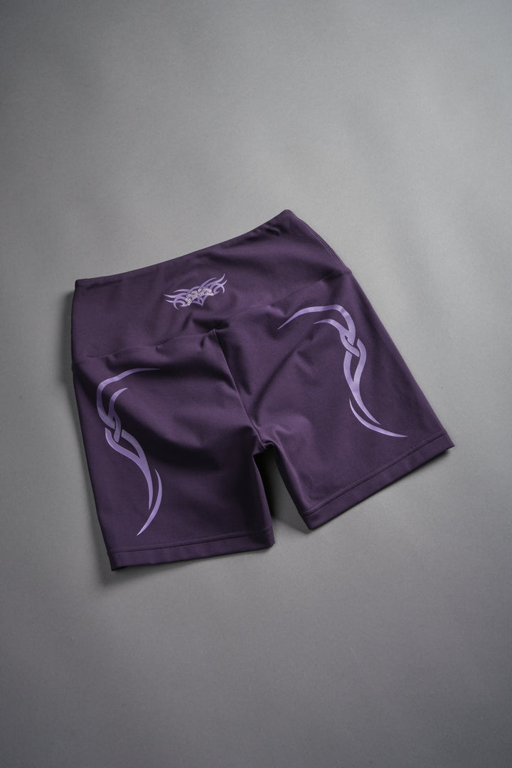 Dual Finite Code Beau Shorts in Phantom Purple