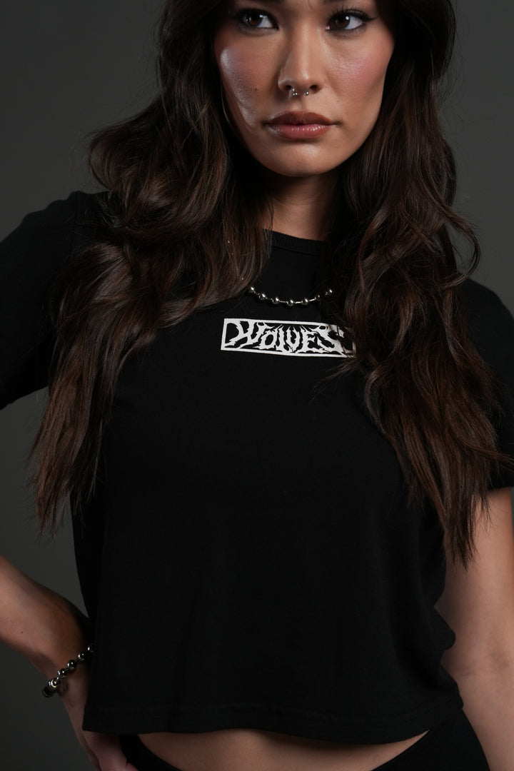 Midnight Wolves "Timeless" Tee in Black