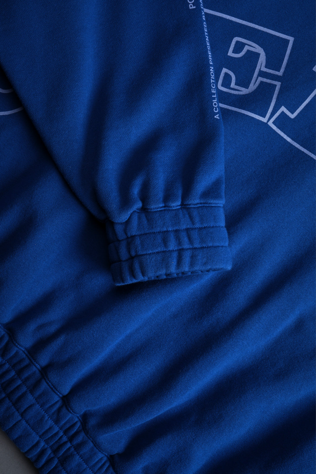 Powerhouse Forever "Chambers" Zip Hoodie in Darc Cobalt