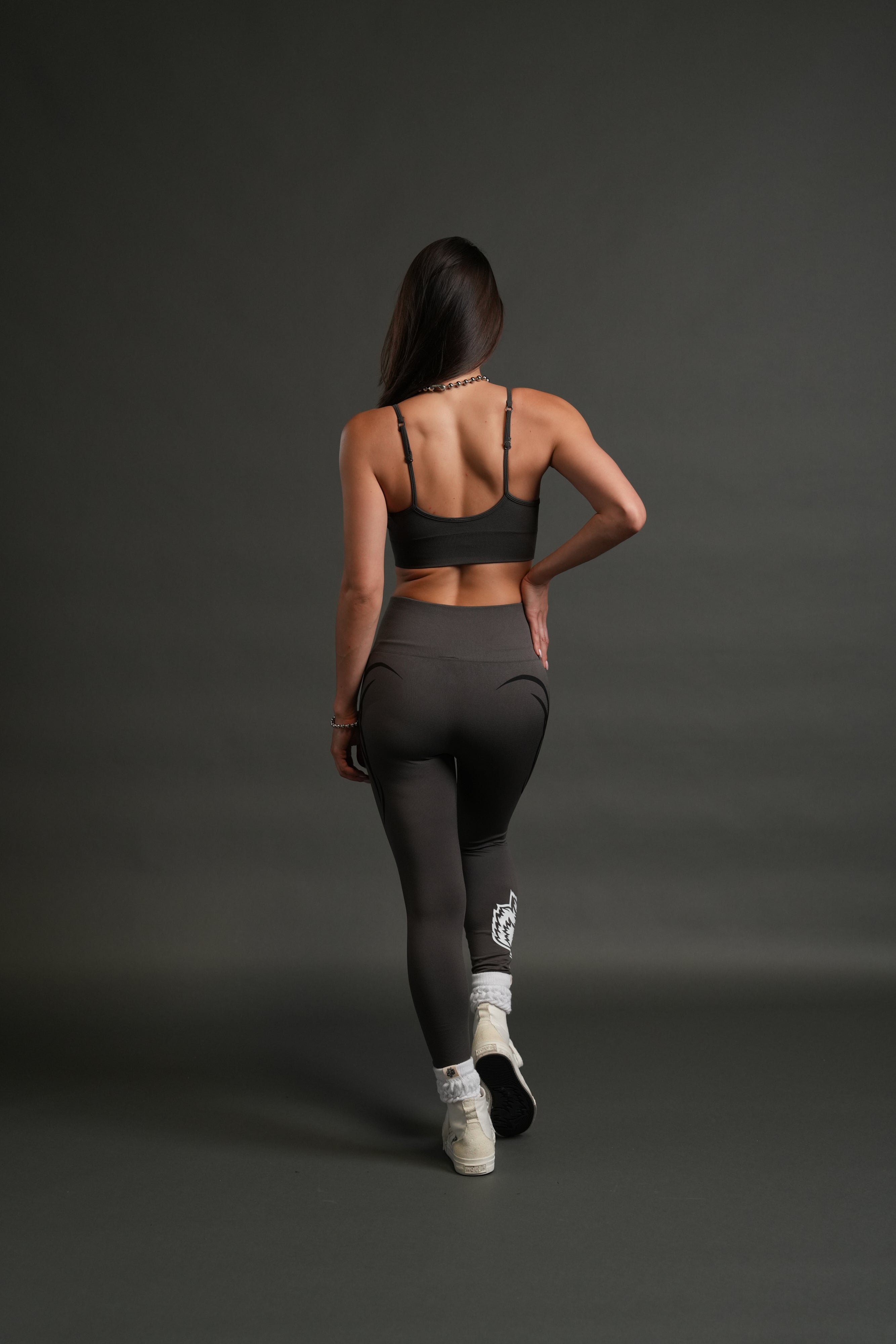 Finite Code Loyalty "Everson Seamless" Leggings in Wolf Gray