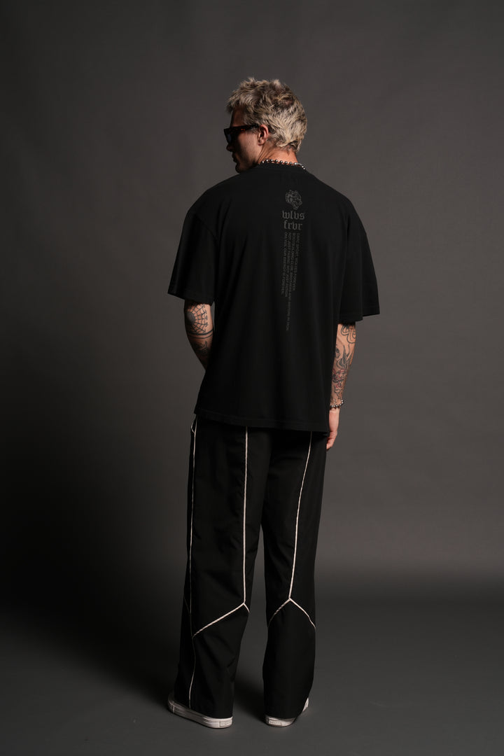 Kakashi Hatake "Side-By-Side" Series Premium Tee in Black