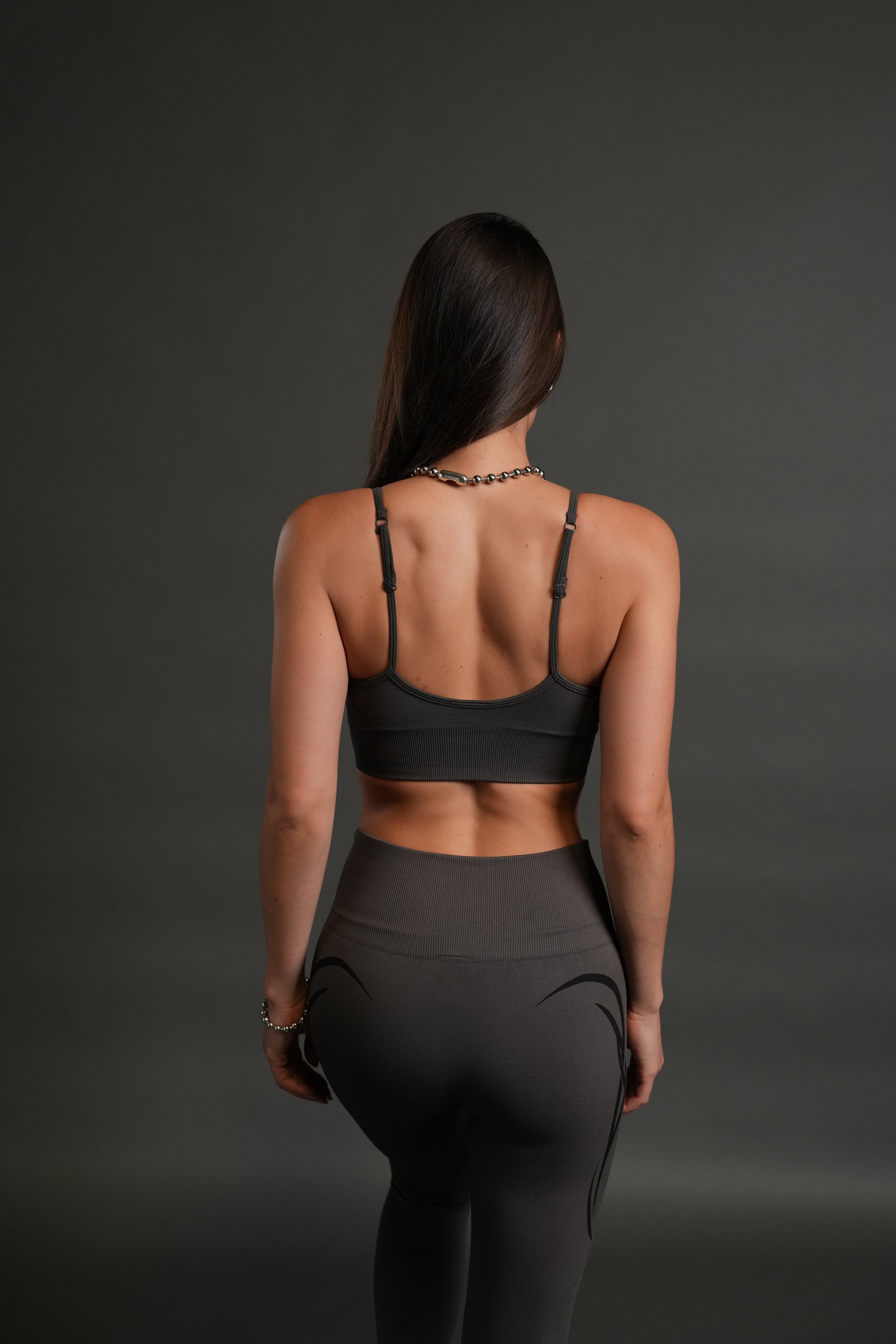 Finite Code Loyalty "Everson Seamless" Sports Bra in Wolf Gray