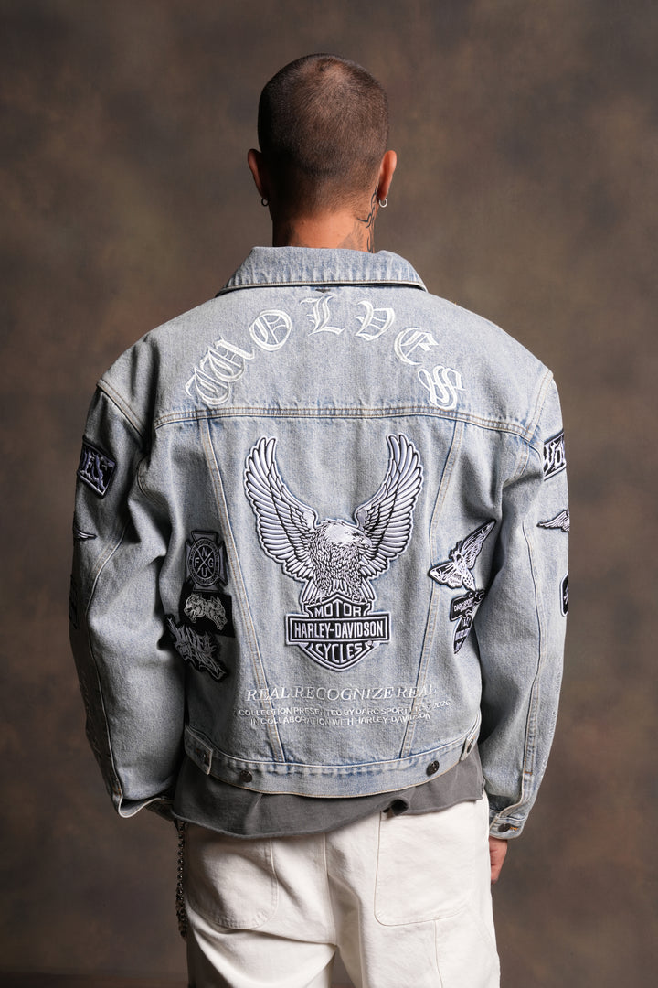 Brotherhood Lemy Denim Jacket in Light Wash