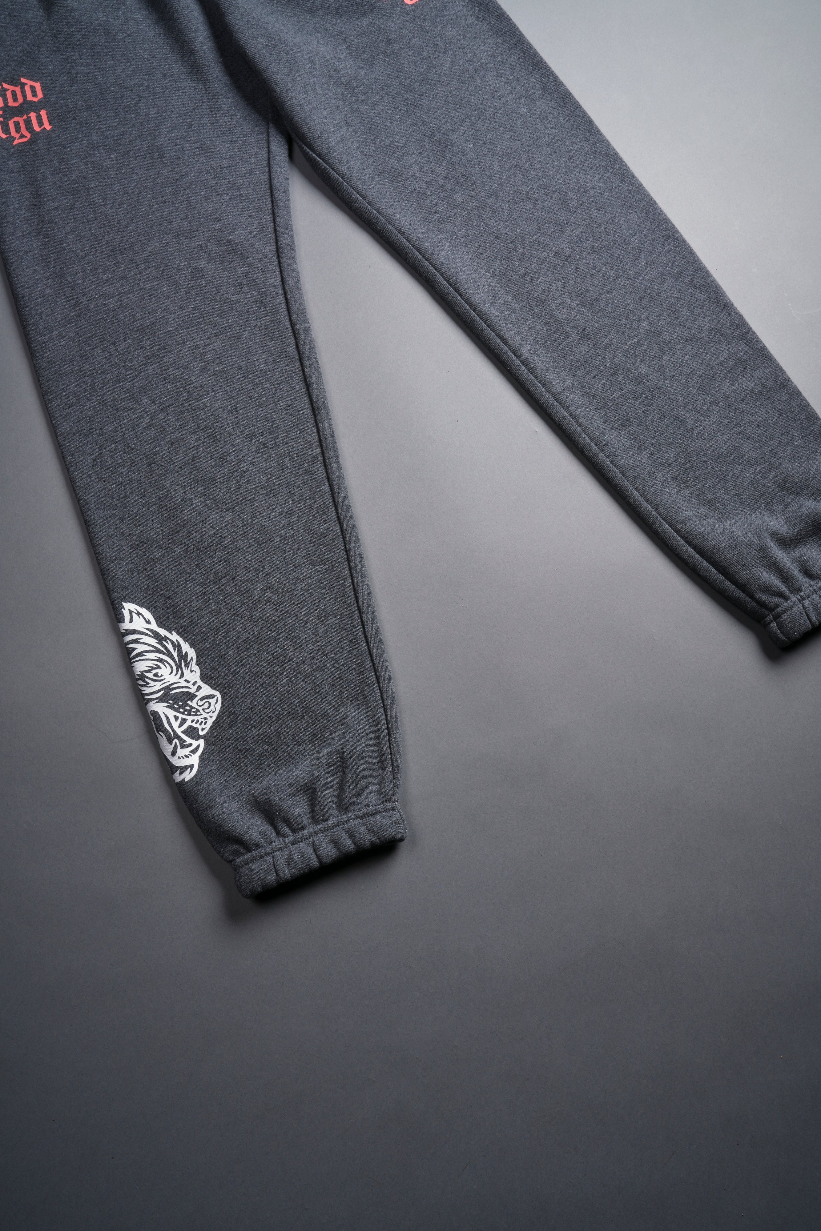 Powerhouse Wolves Post Lounge Sweats in Darc Heather Gray