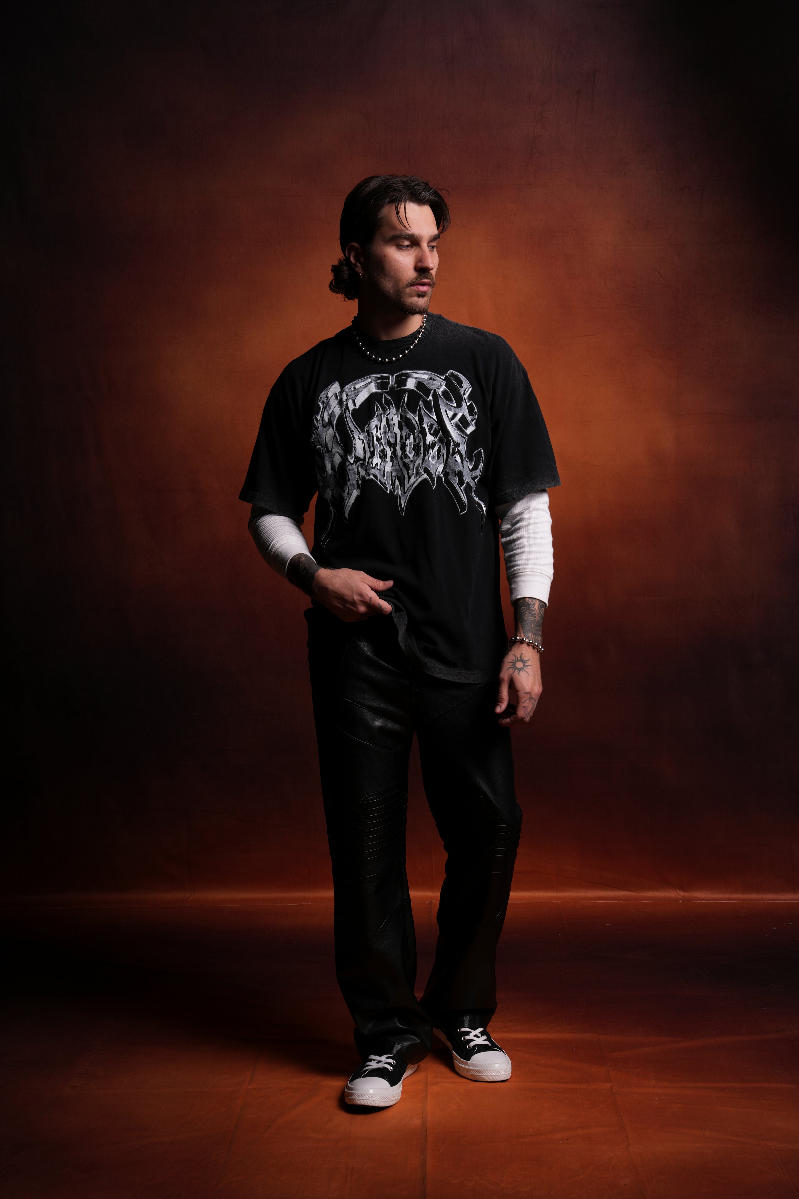 Absolute Form "Premium" Oversized Tee in Black