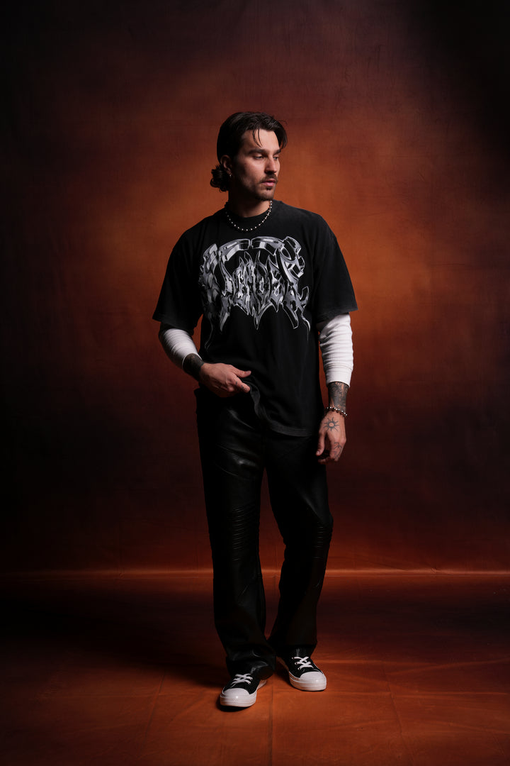 Absolute Form "Premium" Oversized Tee in Black