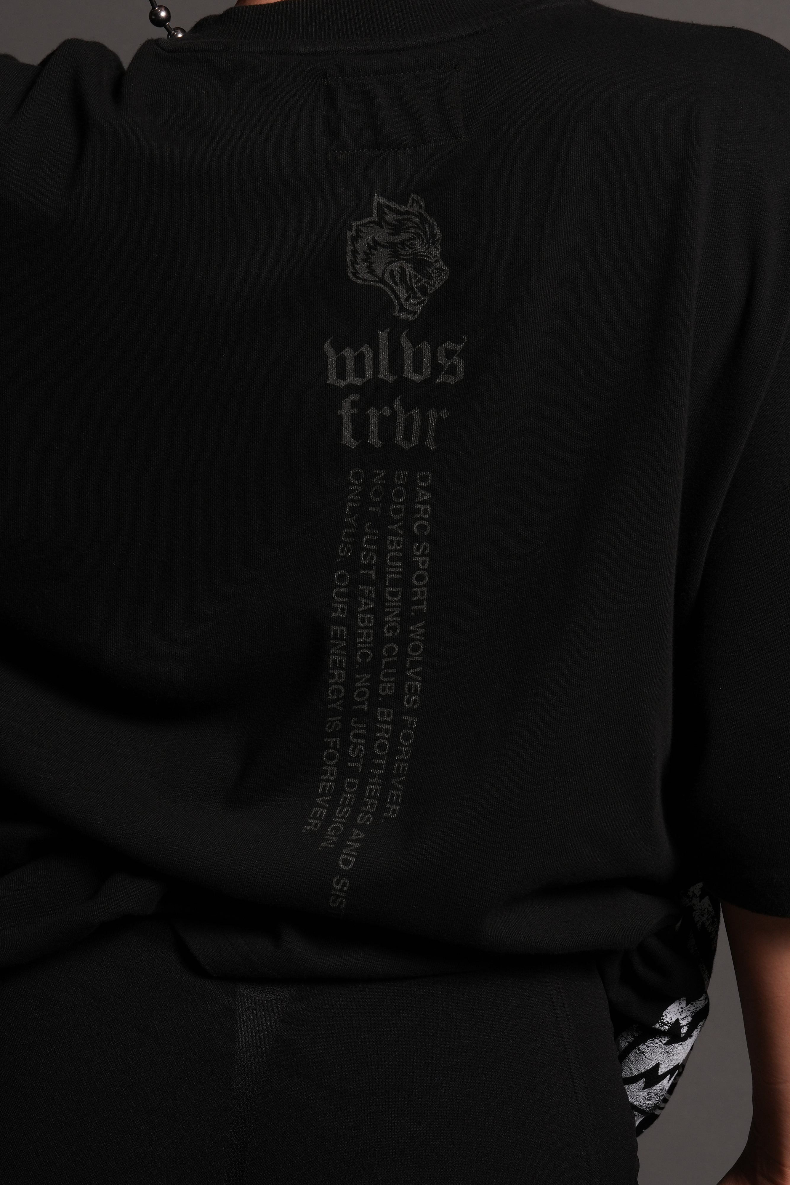 Uchiha Sasuke "Side-By-Side" Series Premium Tee in Black