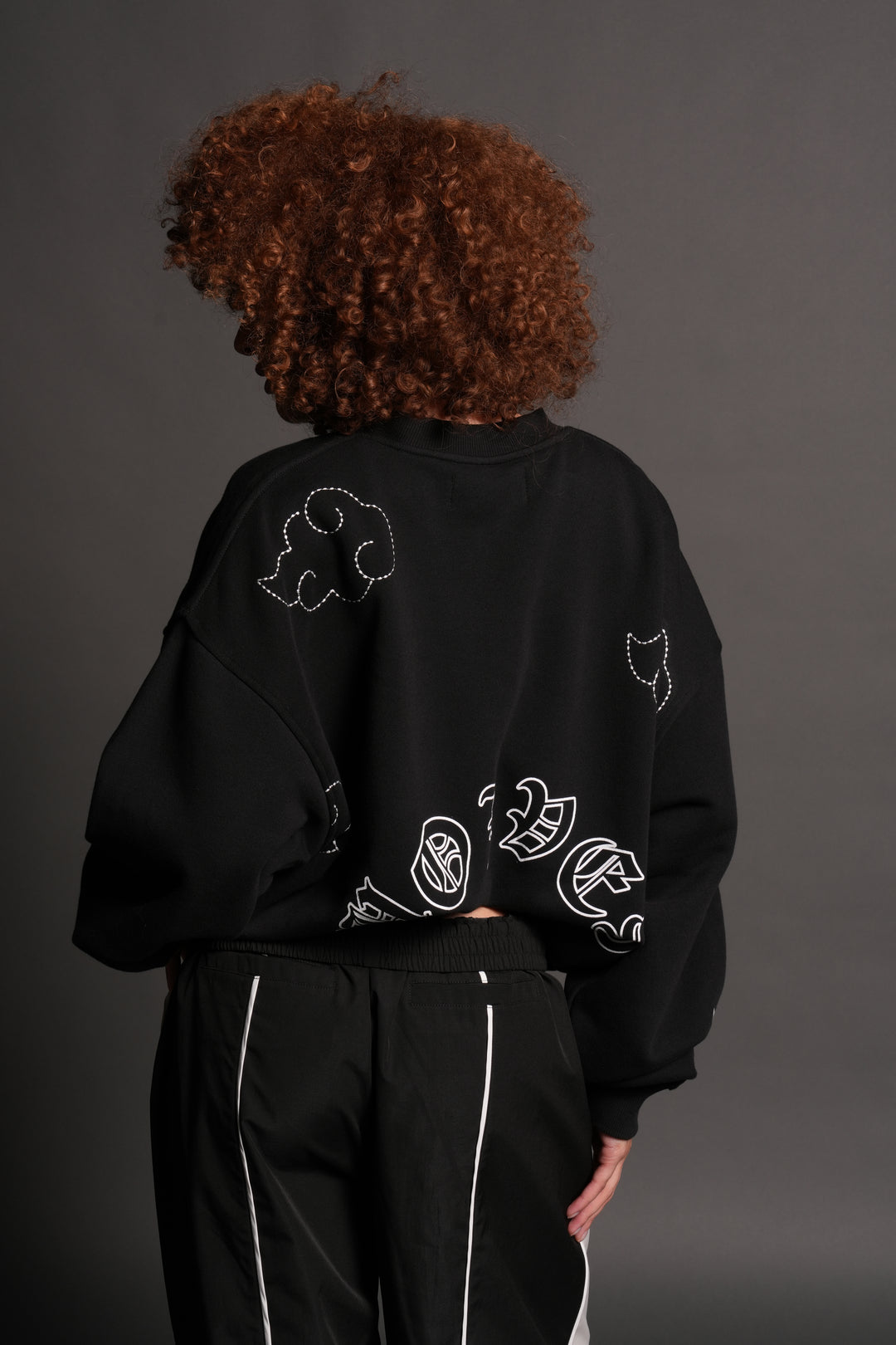Darc Clouds London Crewneck in Black