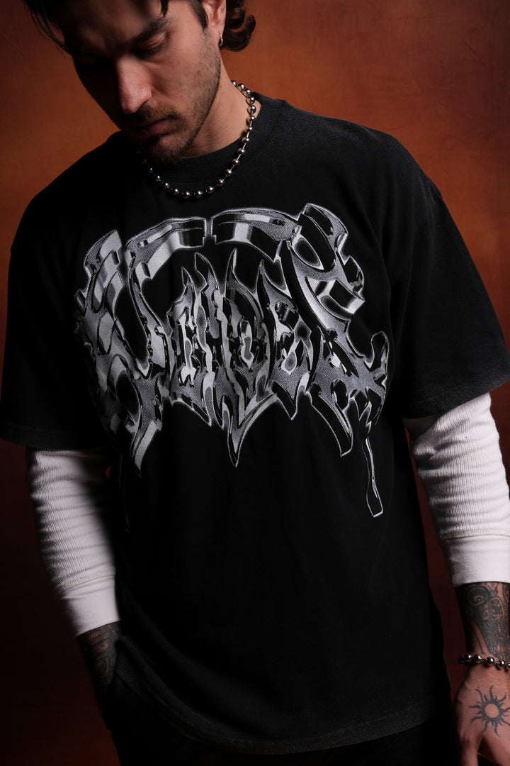 Absolute Form "Premium" Oversized Tee in Black
