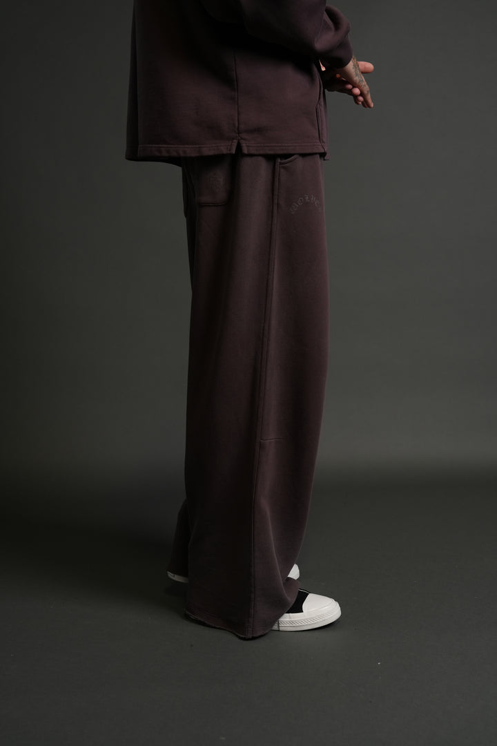 Darc Wandering Moaty Sweat Pants in Darc Garnet Drift Wash