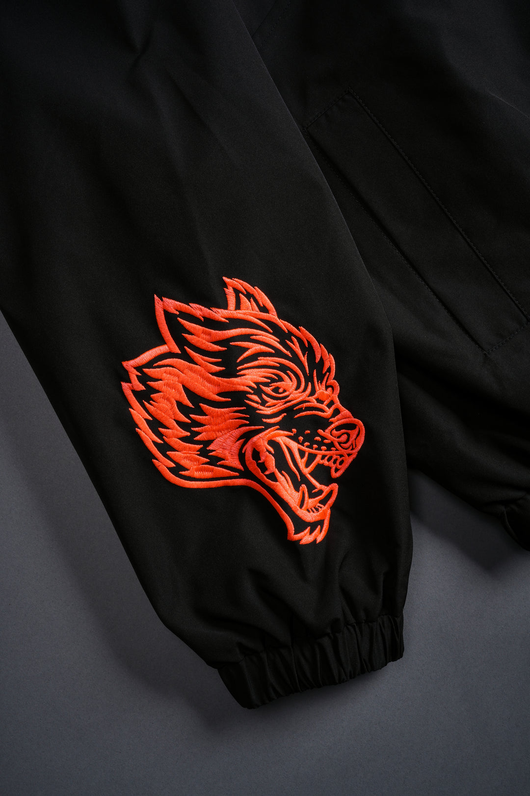 Wolves House Brolic Track Jacket in Black