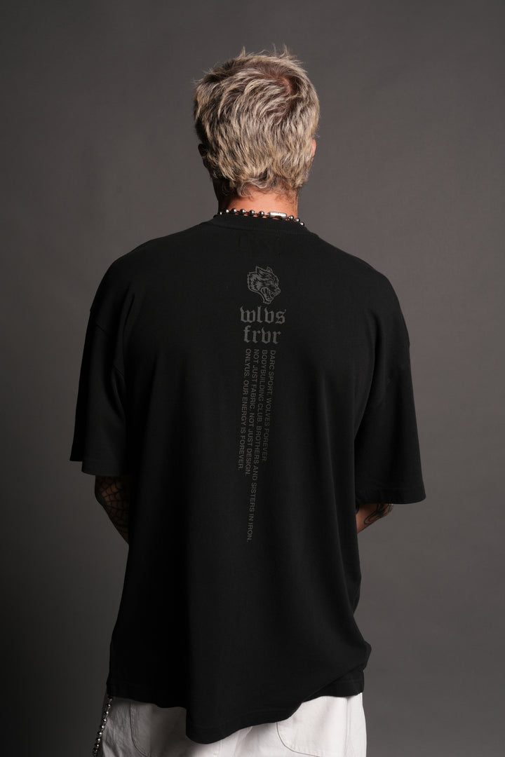 Sakura Haruno "Side-By-Side" Series Premium Tee in Black