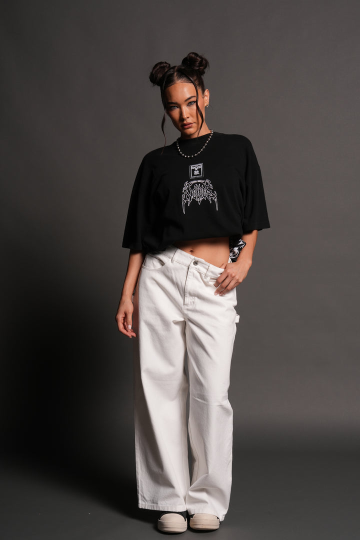 Rasengan Premium Oversized Tee in Black