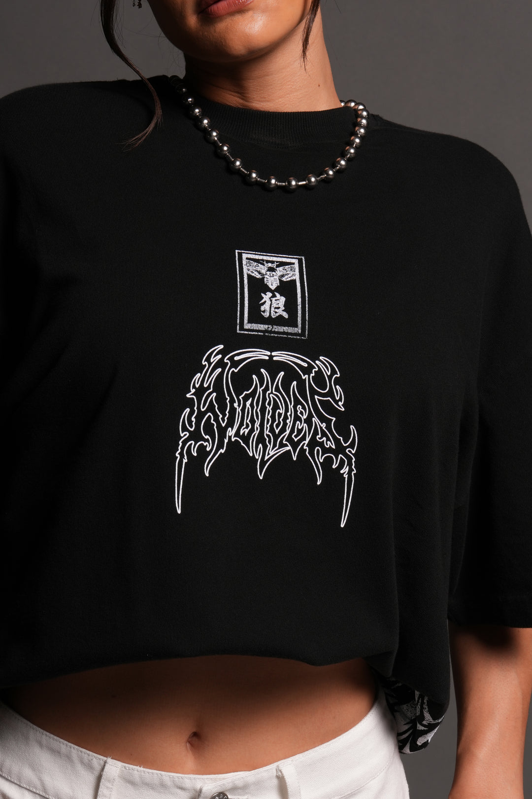 Rasengan Premium Oversized Tee in Black