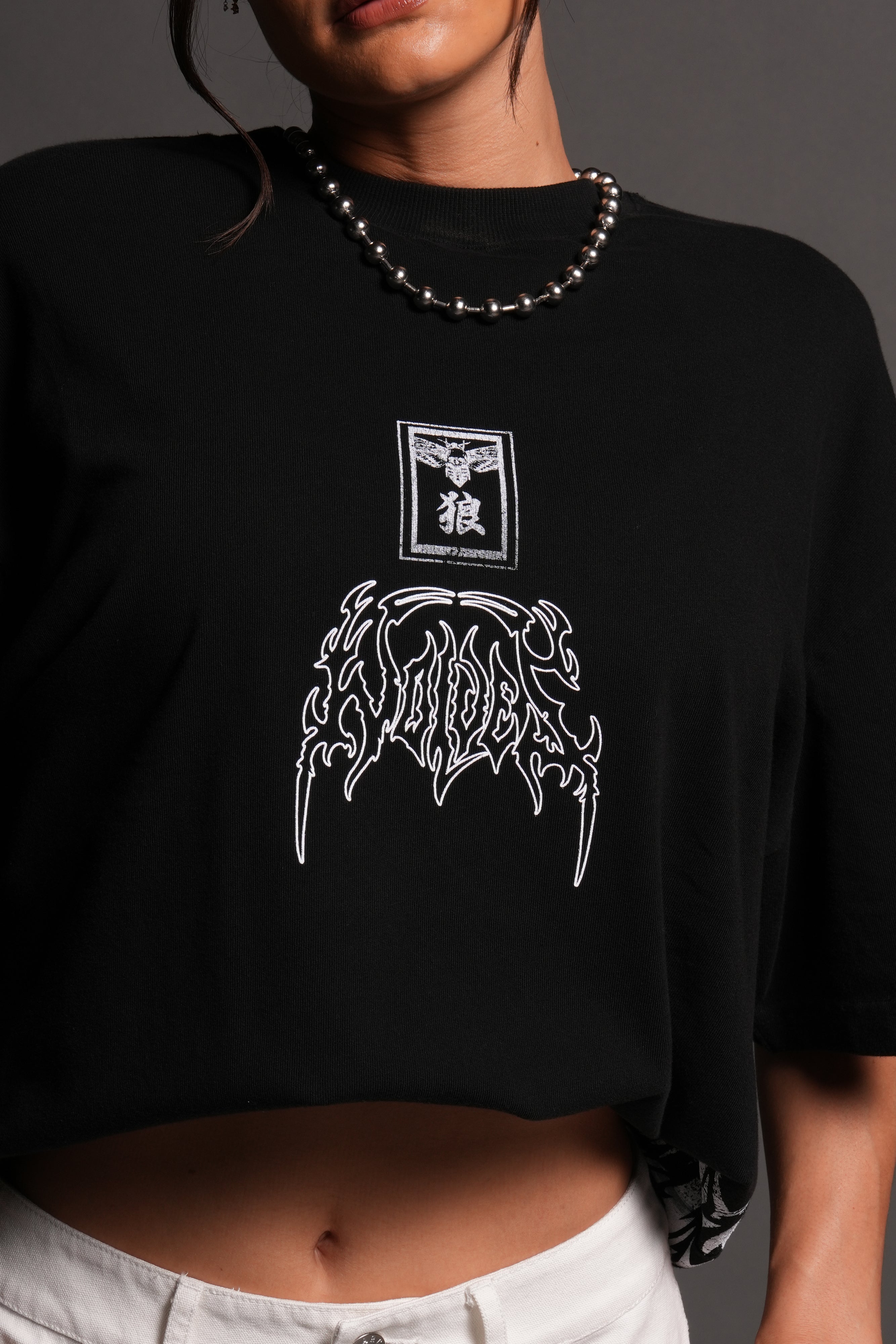 Rasengan Premium Oversized Tee in Black