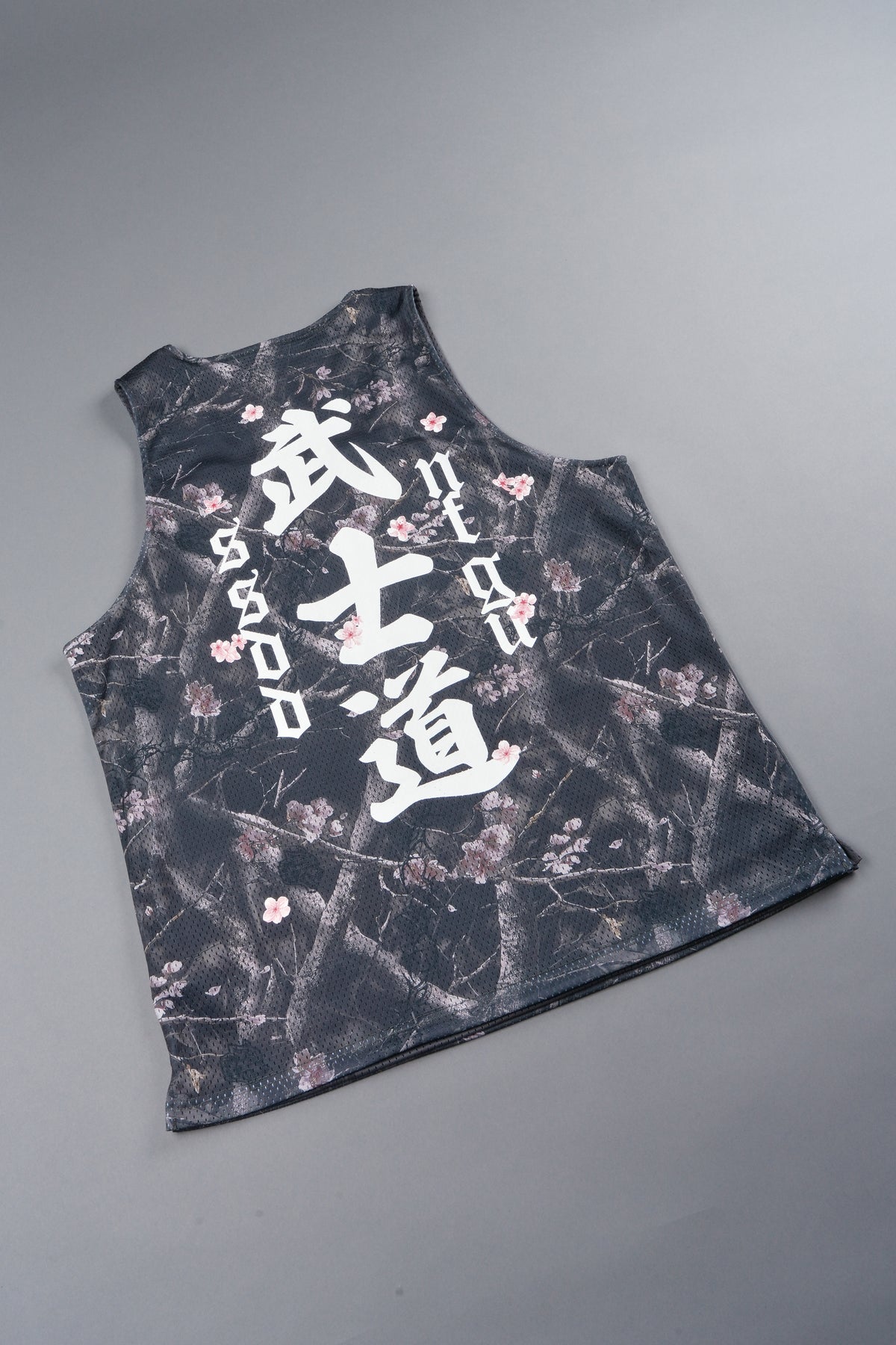 Shadow Blossom Reversible Bball Jersey In Slate Gray / All Of Us Camo