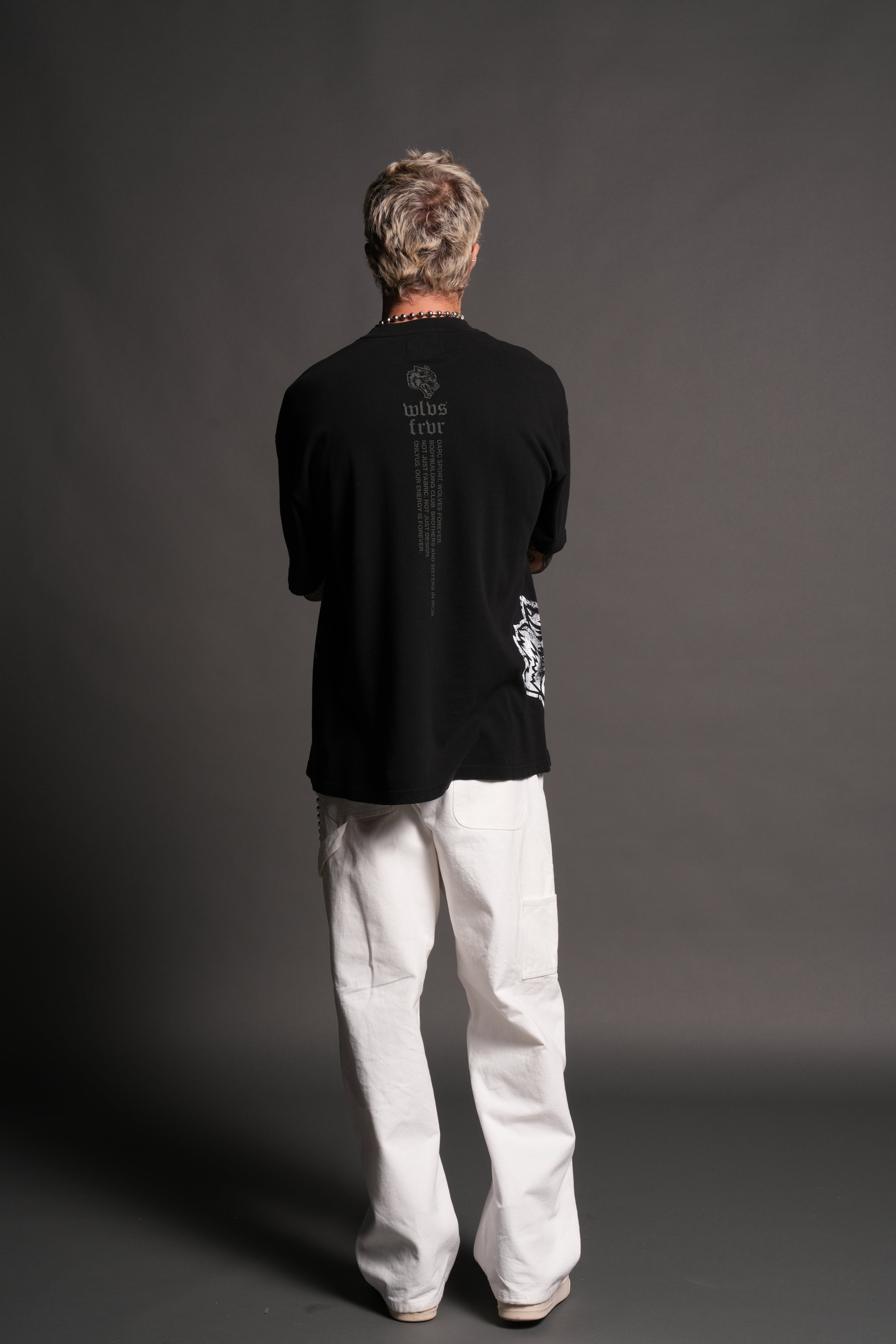 Uchiha Sasuke "Side-By-Side" Series Premium Tee in Black