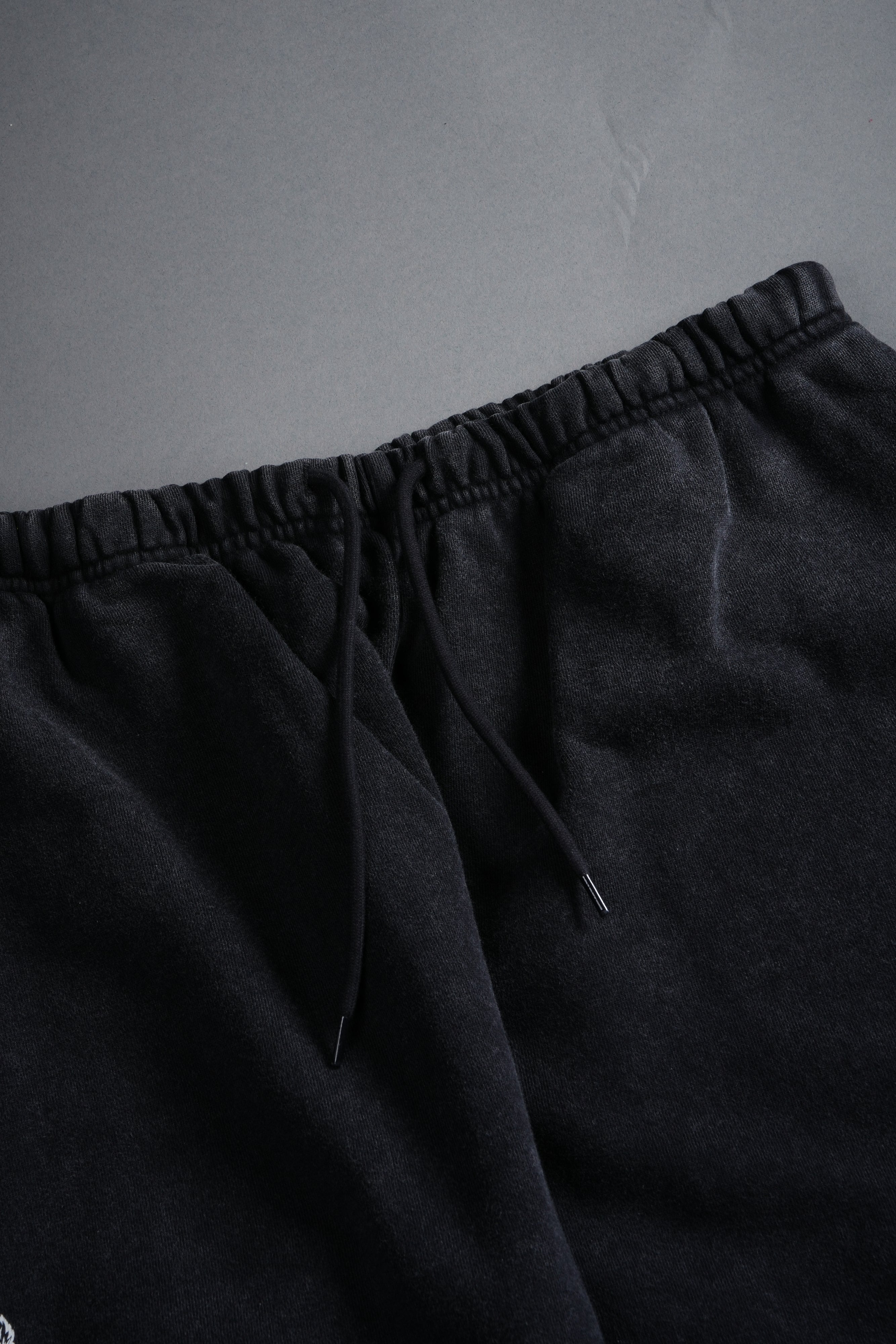 Dual Wolf Unisex Lounger Sweat Pants in Black