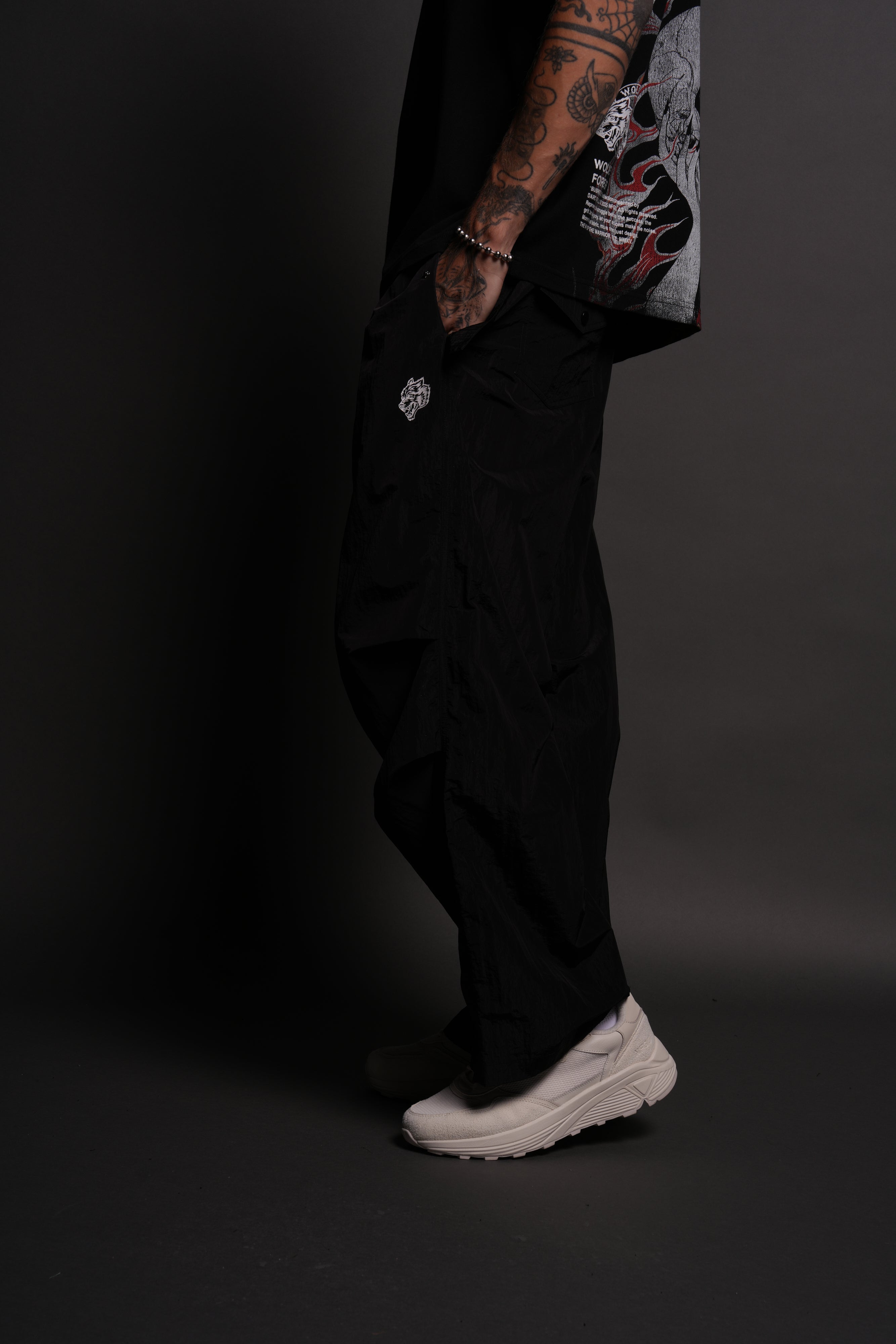 ウェア LUZeSOMBRA/AFRO-DIGI CORDURA ANORAK&PANT Dual Luigi Track Pants in Black – DarcSport