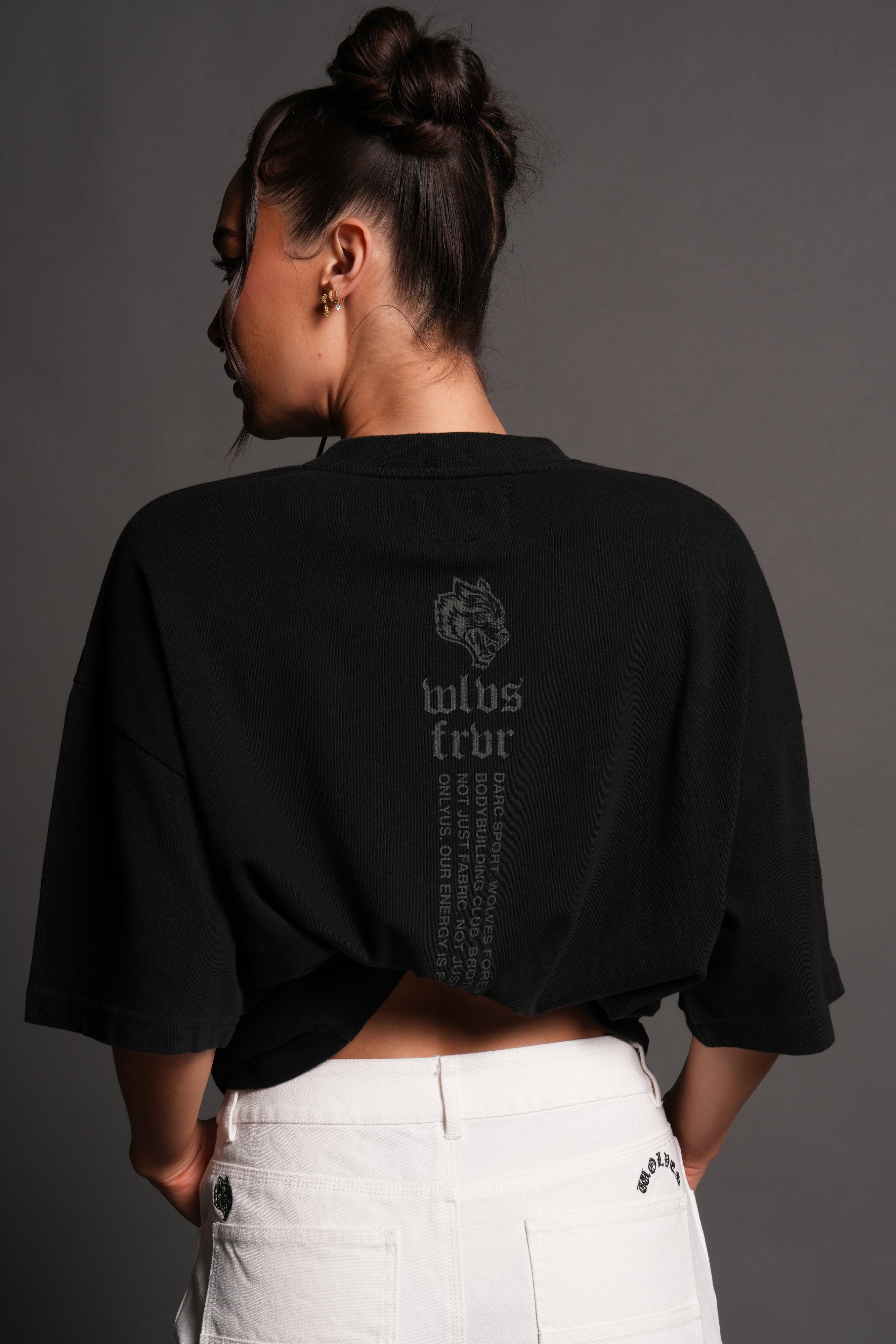 Sakura Haruno "Side-By-Side" Series Premium Tee in Black