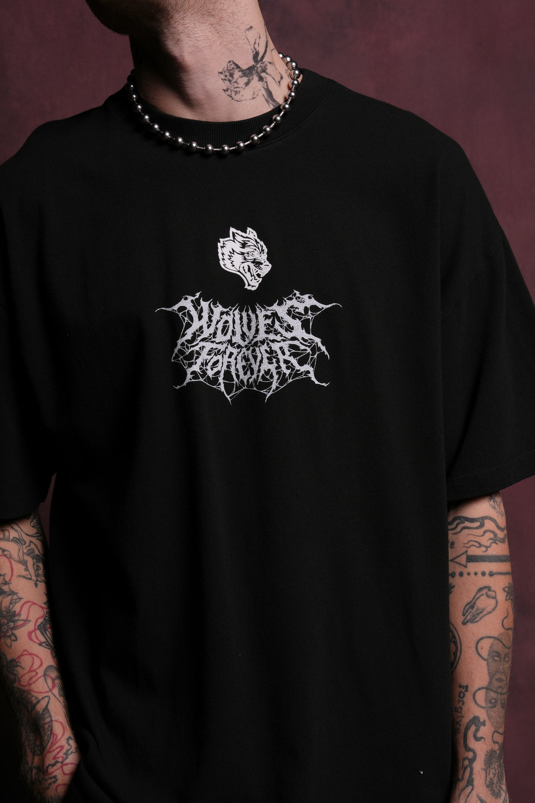 Seed Of Darcness "Premium" Oversized Unisex Tee in Black