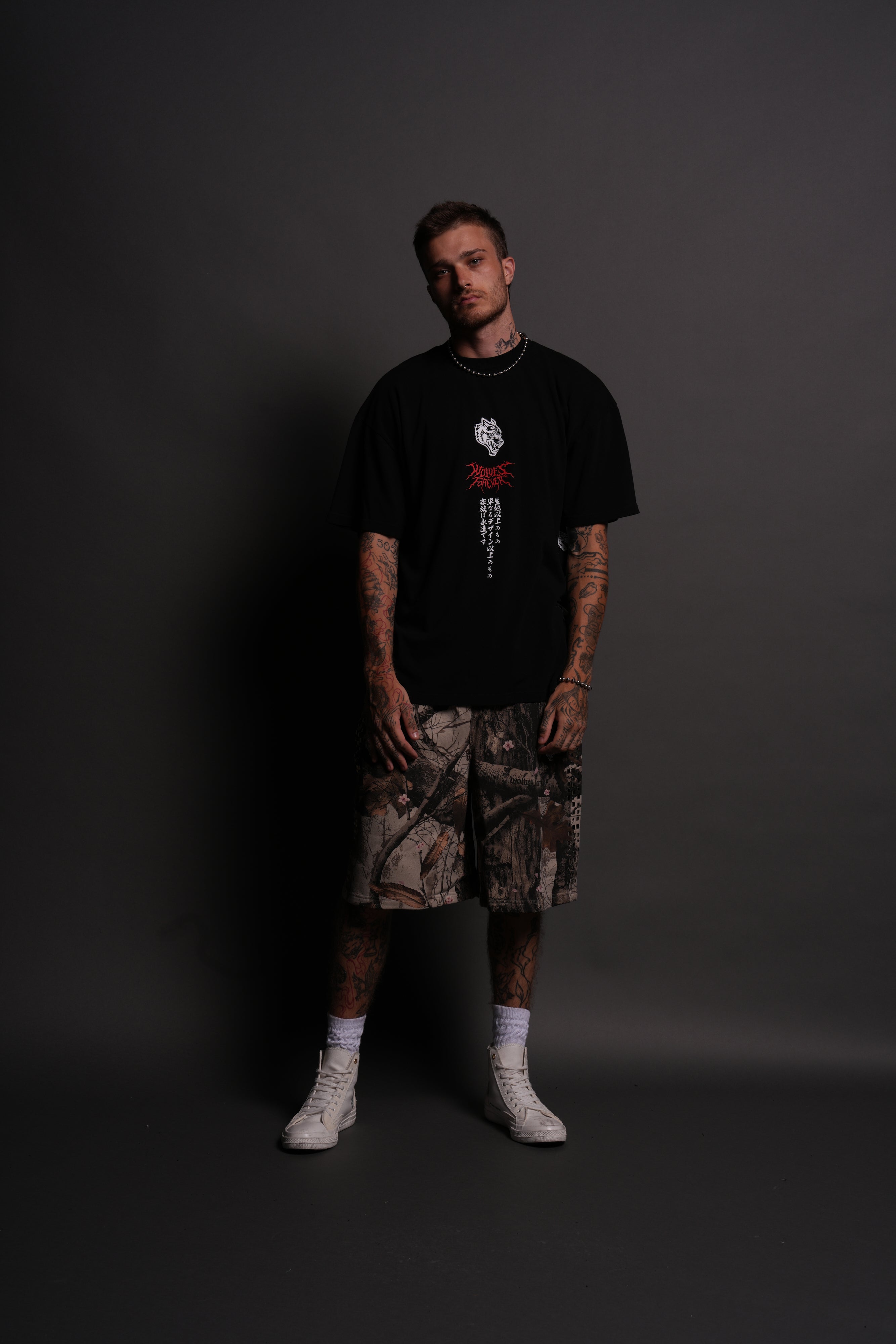 Darc Samurai "Side By Side" Series Premium Tee in Black