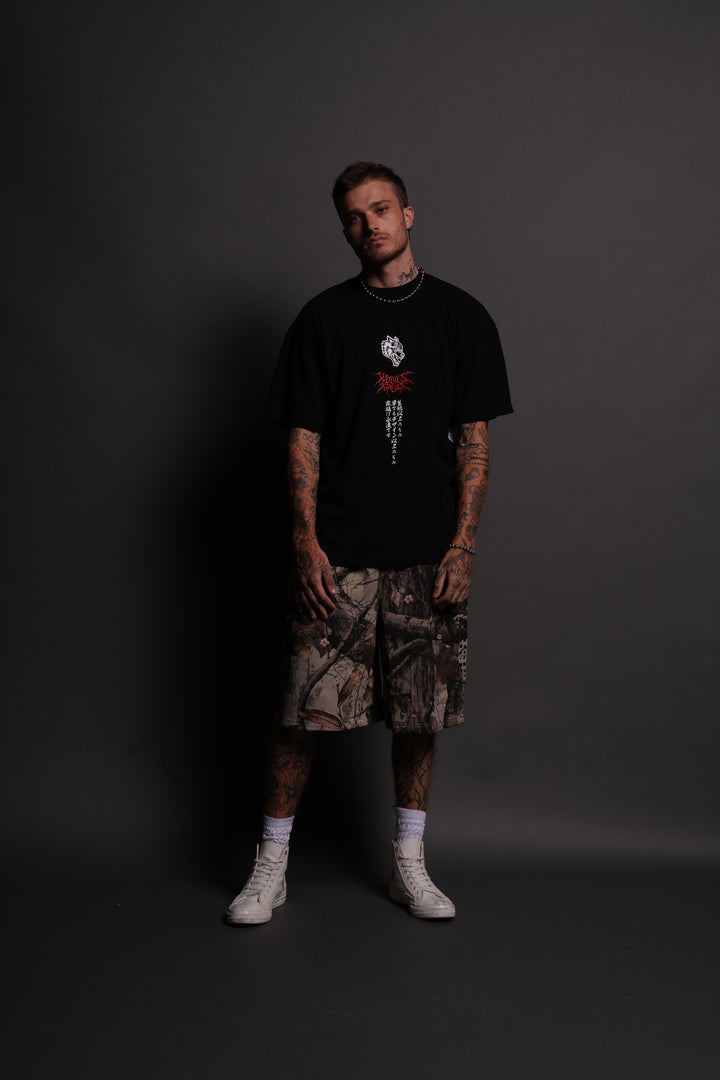 Darc Samurai "Side By Side" Series Premium Tee in Black