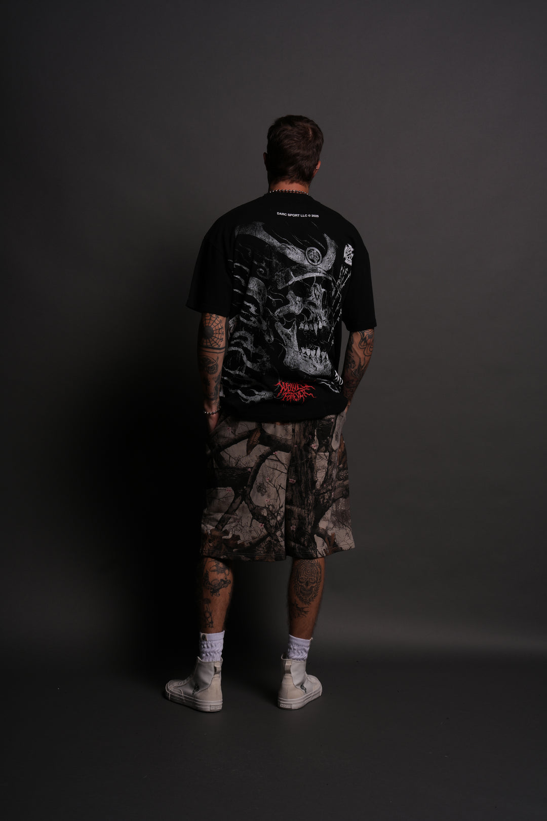 Darc Samurai "Side By Side" Series Premium Tee in Black