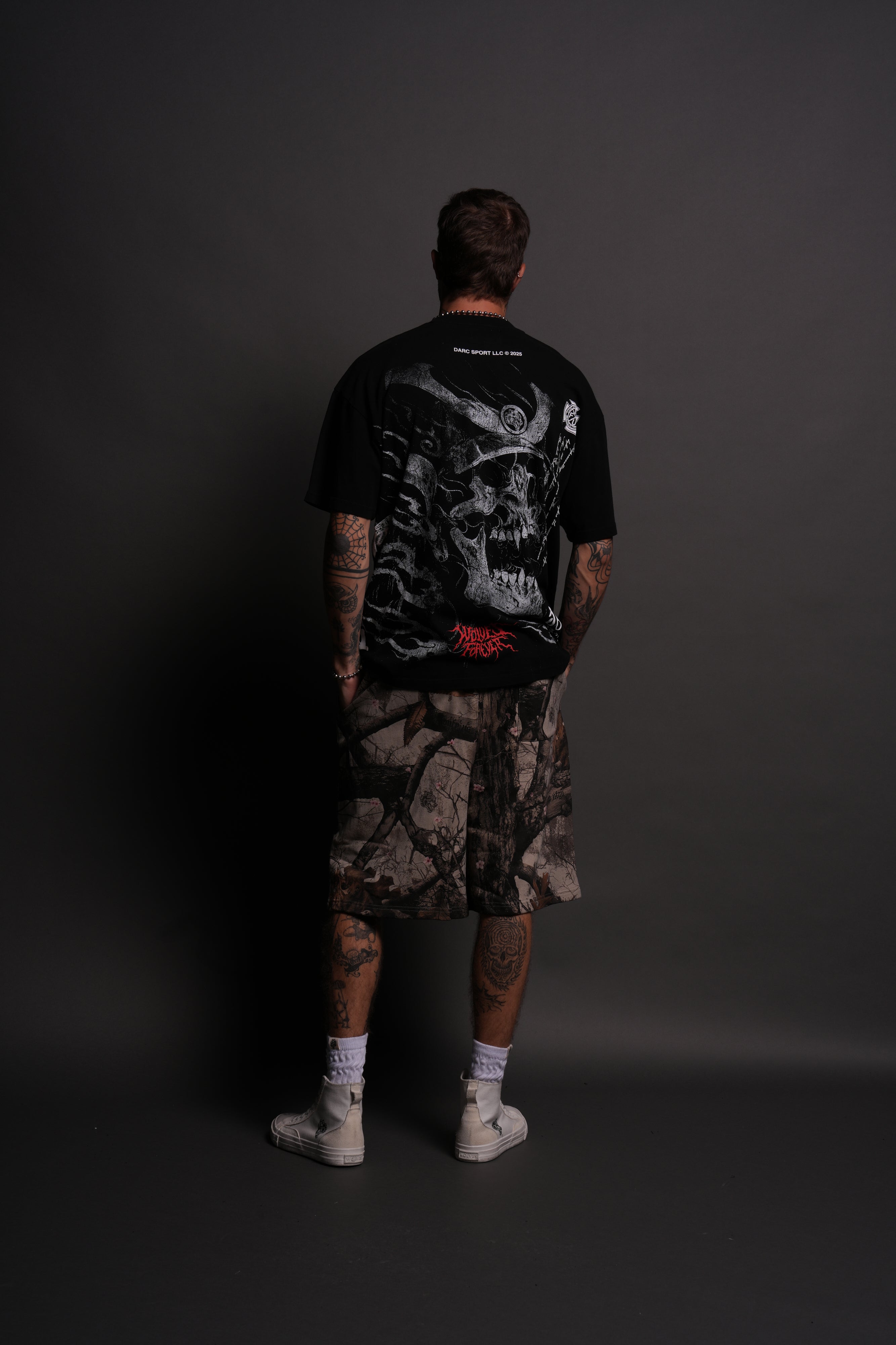 Darc Samurai "Side By Side" Series Premium Tee in Black