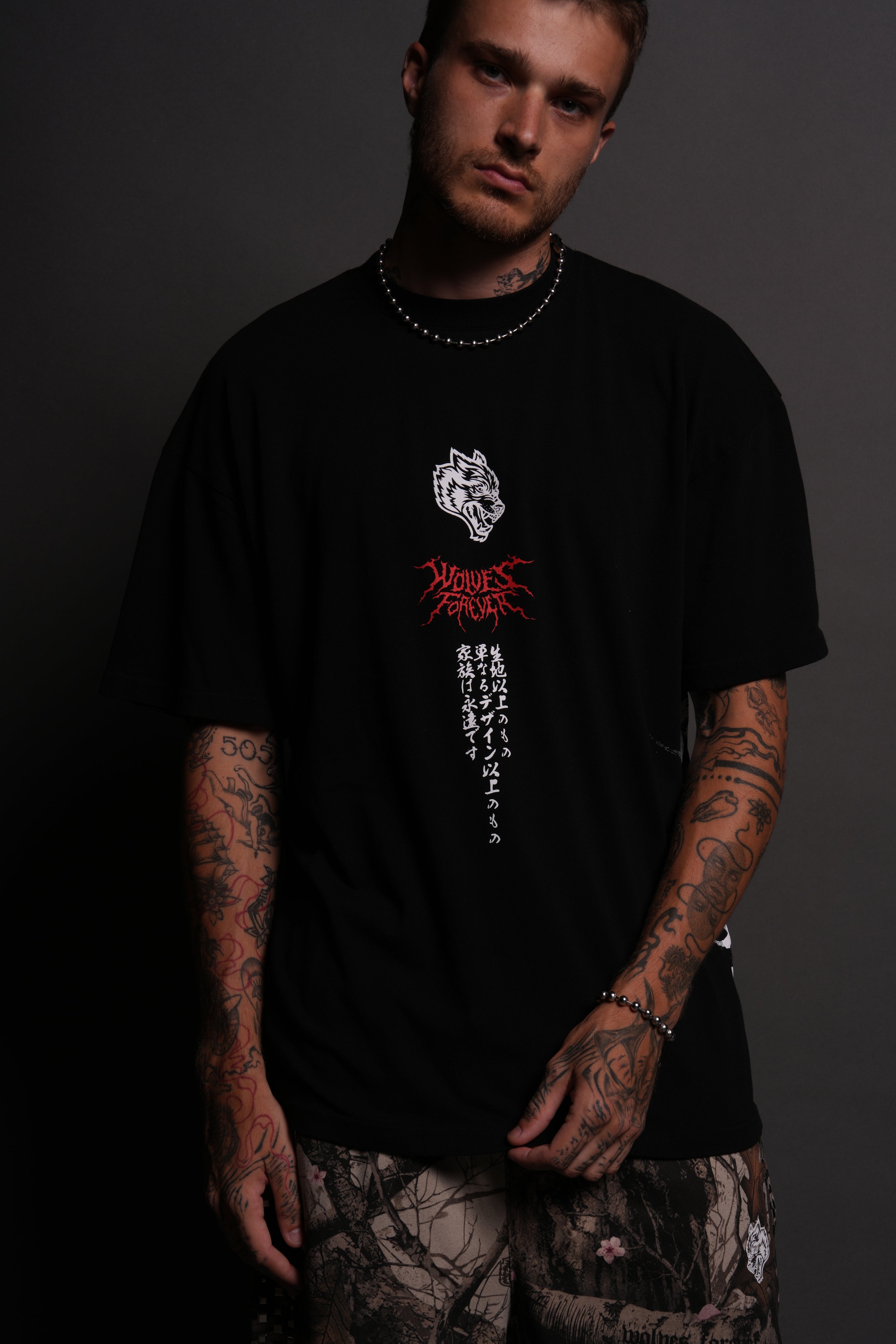 Darc Samurai "Side By Side" Series Premium Tee in Black