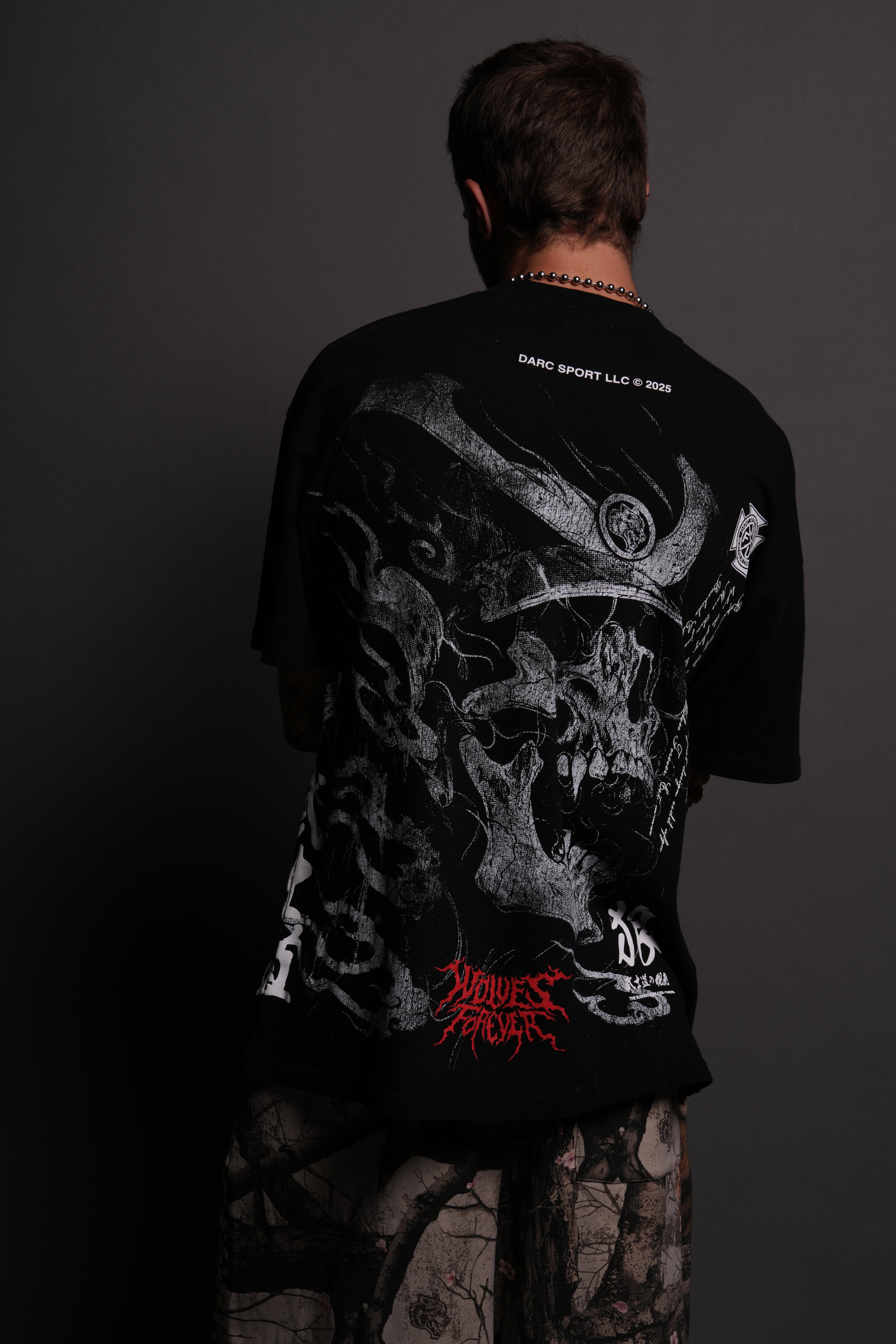 Darc Samurai "Side By Side" Series Premium Tee in Black