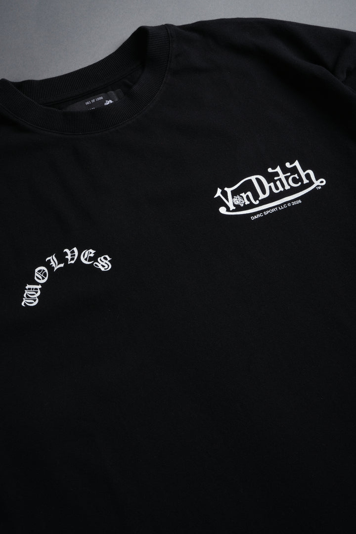 Von Darc Premium Oversized Tee in Black
