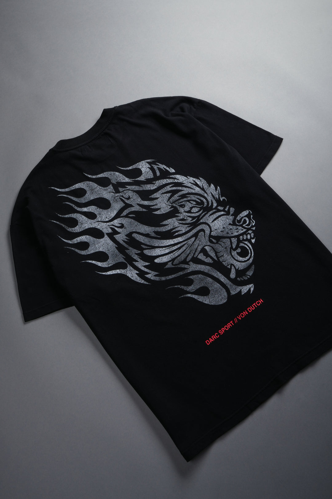 Von Darc Premium Oversized Tee in Black