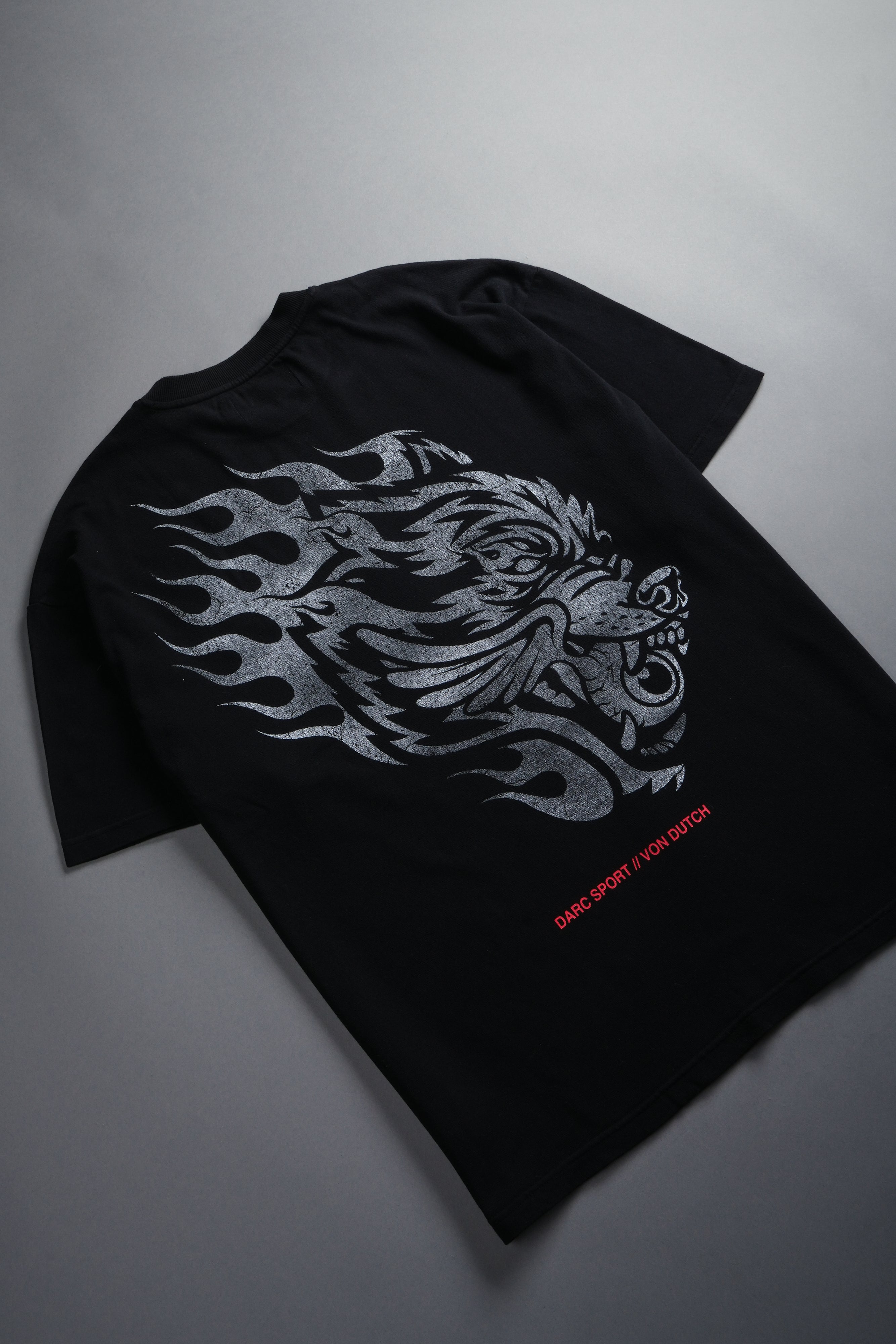 Von Darc Premium Oversized Tee in Black