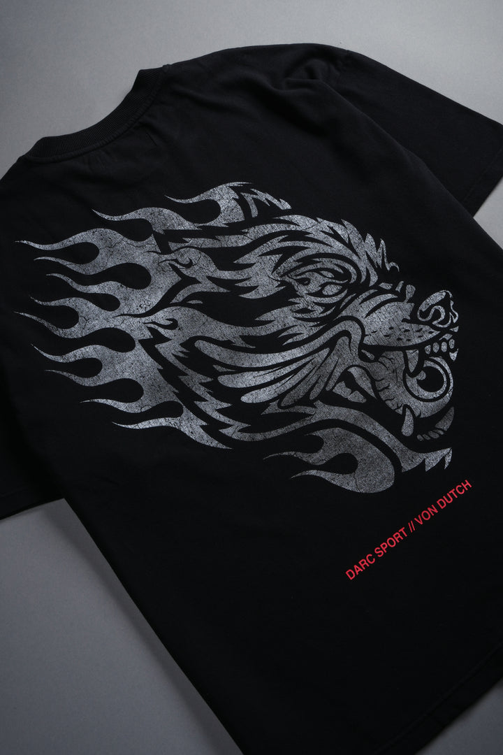 Von Darc Premium Oversized Tee in Black