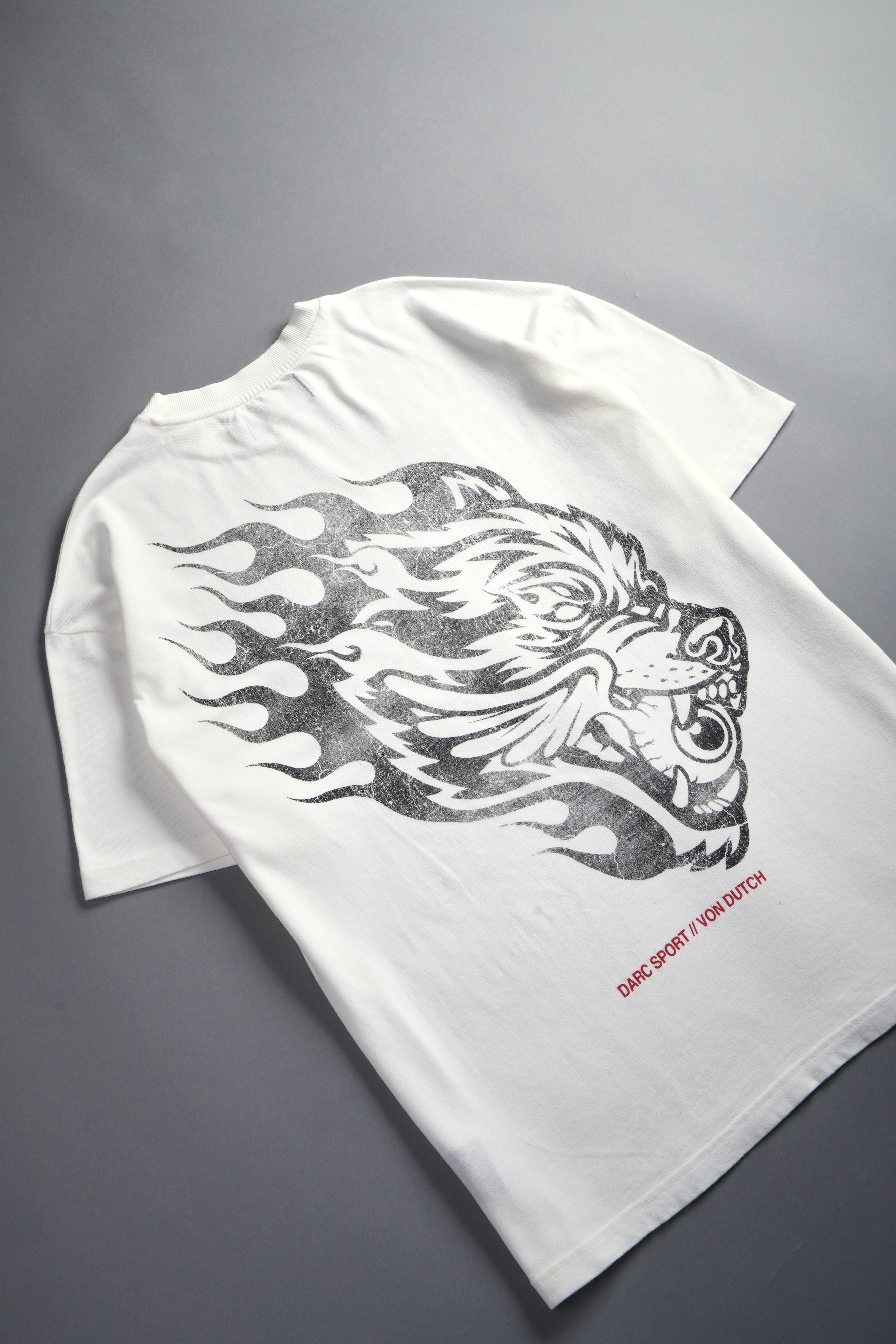 Von Darc Premium Oversized Tee in Cream