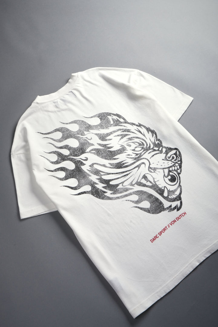 Von Darc Premium Oversized Tee in Cream