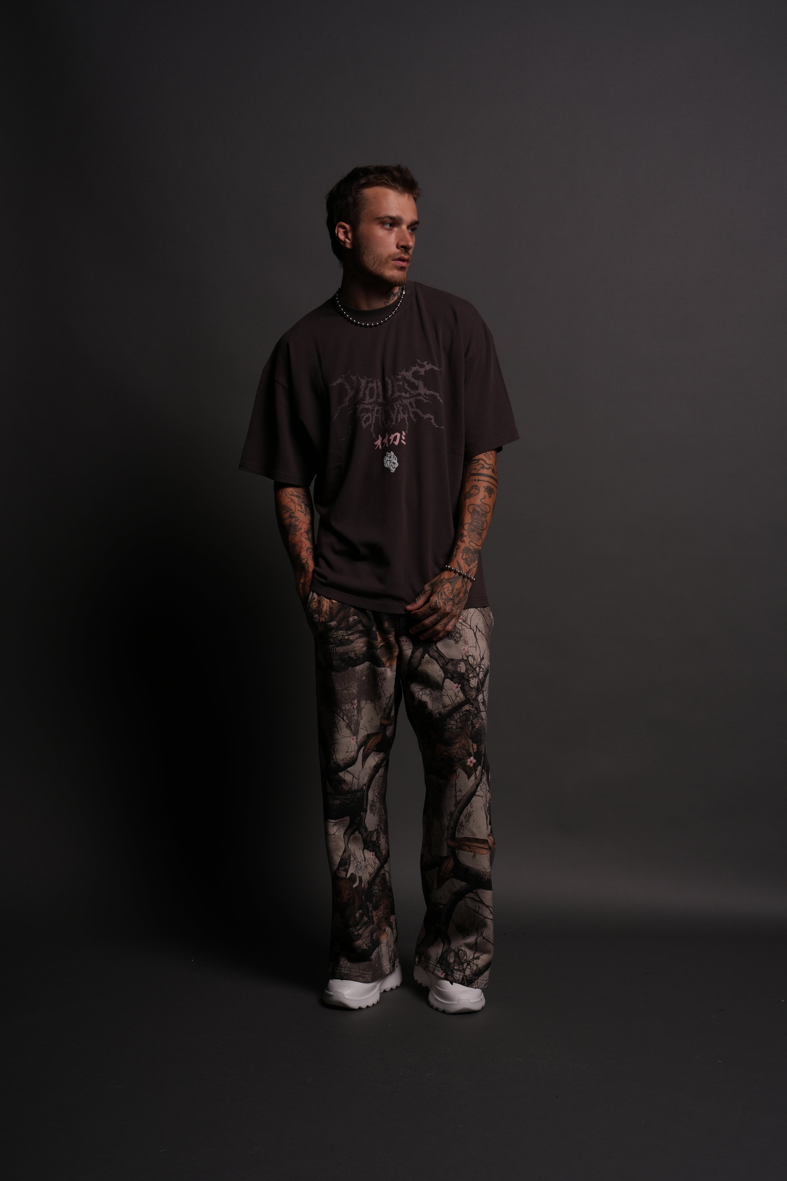 Bushido Never Dies "Premium" Tee in Darc Brown